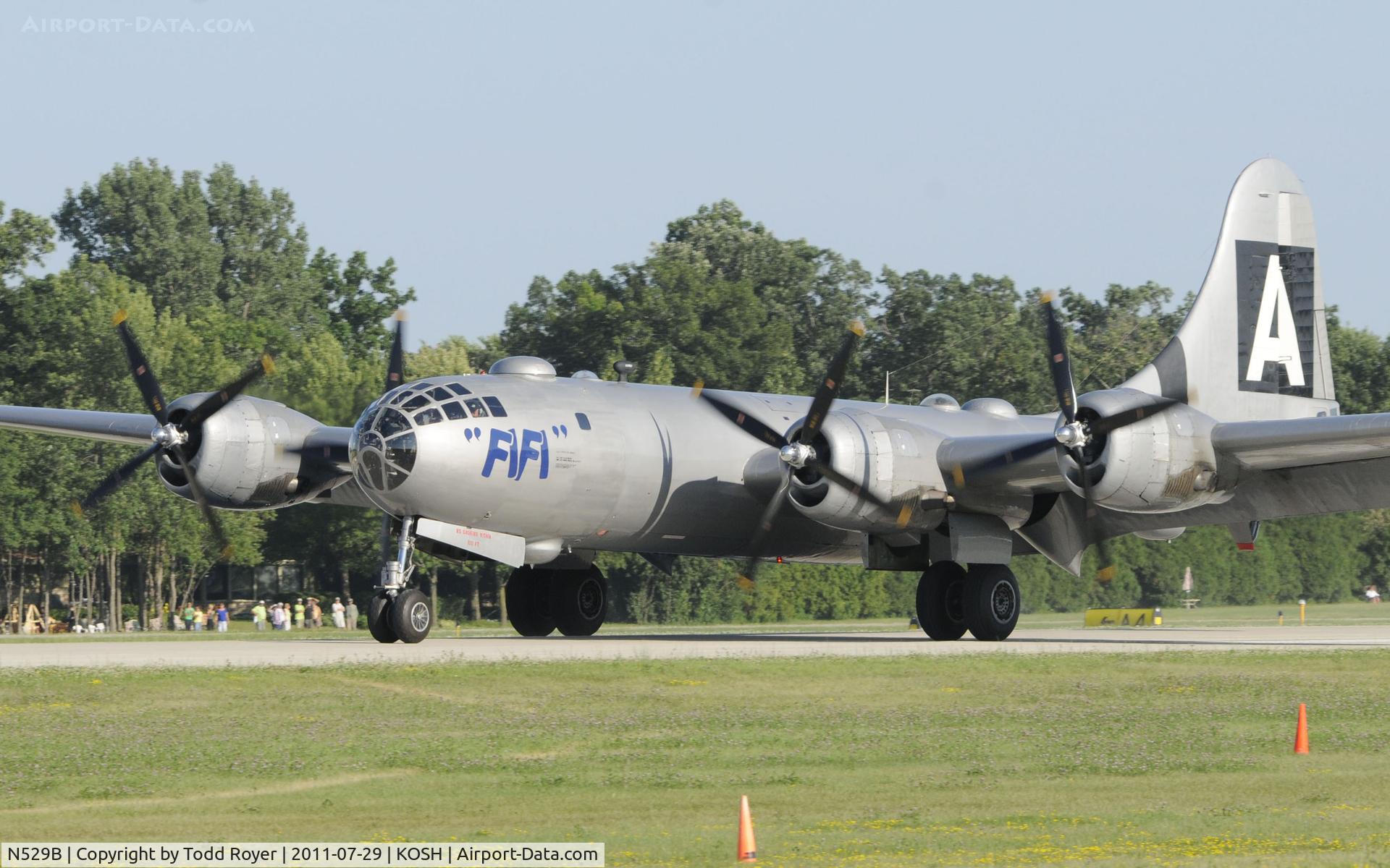 N529B, 1944 Boeing B-29A-60-BN Superfortress C/N 11547, AIRVENTURE 2011