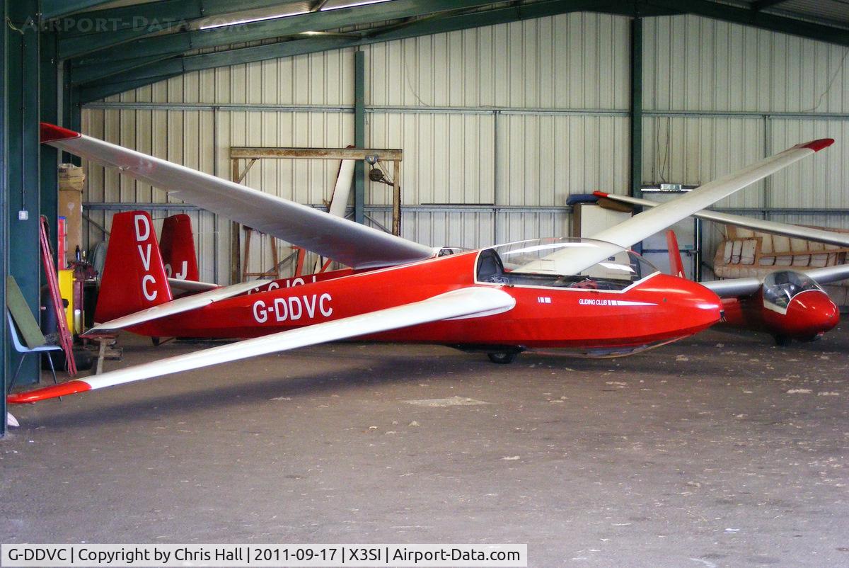 G-DDVC, 1978 Schleicher ASK-13 C/N 13597, Staffordshire Gliding Club, Seighford Airfield