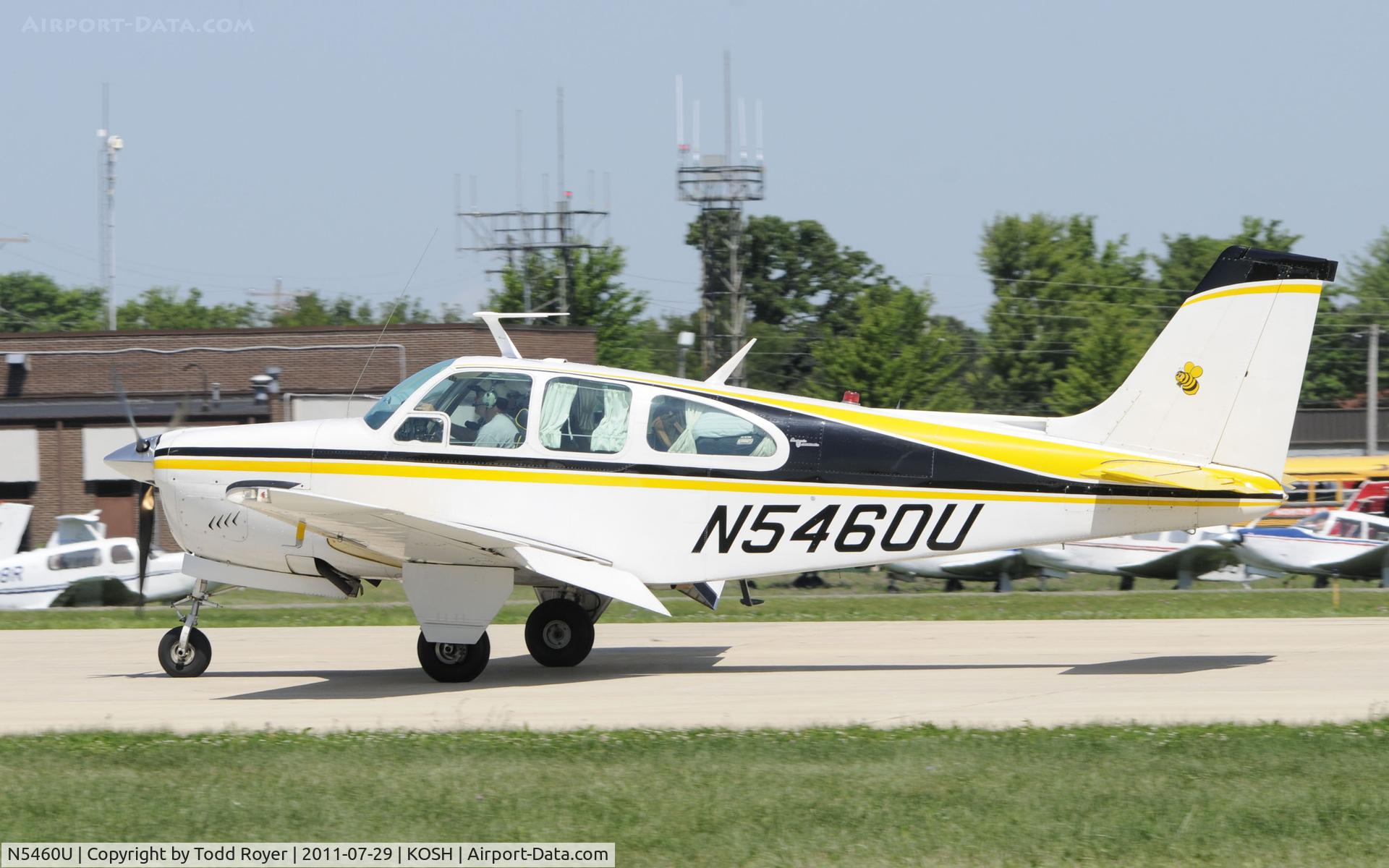 N5460U, 1967 Beech 35-C33A Debonair C/N CE-173, AIRVENTURE 2011