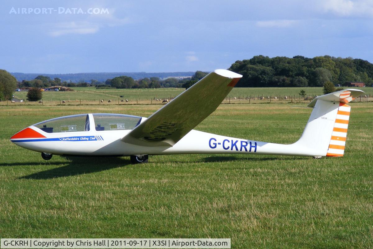 G-CKRH, 1981 Grob G-103 Twin Astir II C/N 3596, Staffordshire Gliding Club, Seighford Airfield