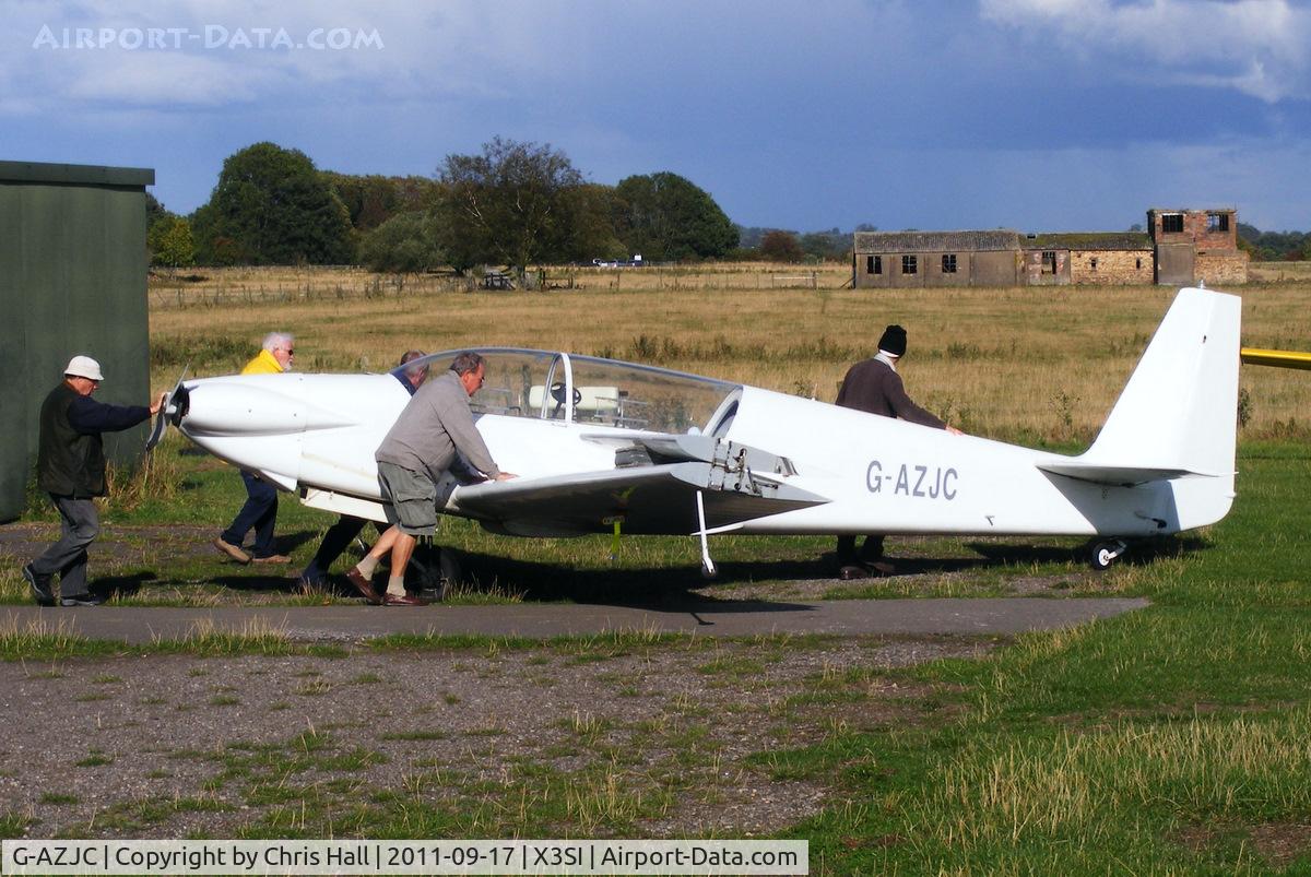 G-AZJC, 1972 Sportavia-Putzer RF-5 C/N 5108, Staffordshire Gliding Club, Seighford Airfield