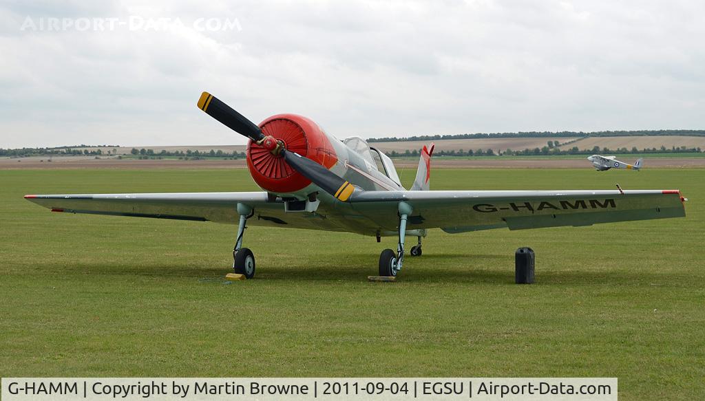 G-HAMM, 1983 Yakovlev Yak-50 C/N 832409, SHOT AT DUXFORD