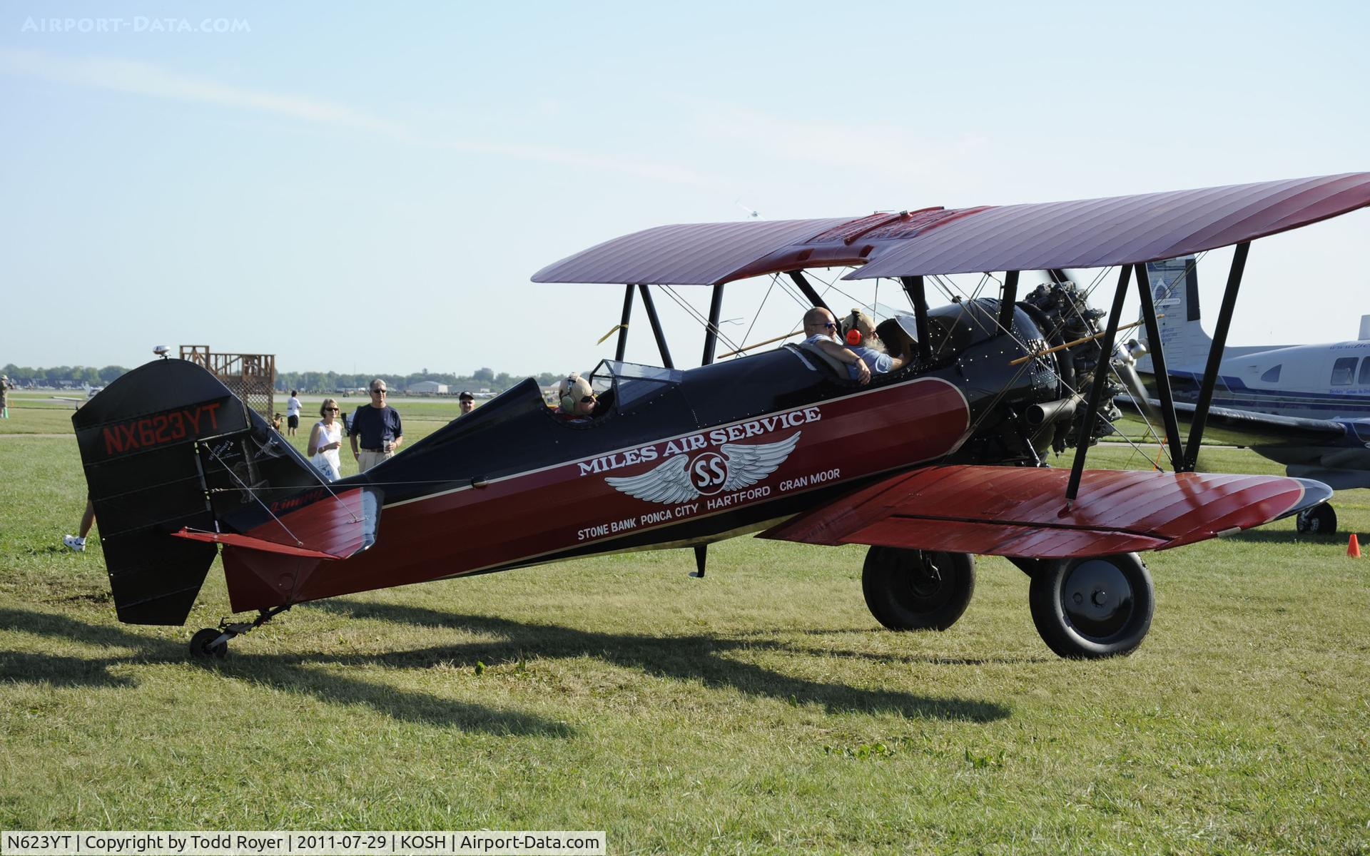 N623YT, 2004 Stearman 4-E Junior Speedmail C/N 623, AIRVENTURE 2011