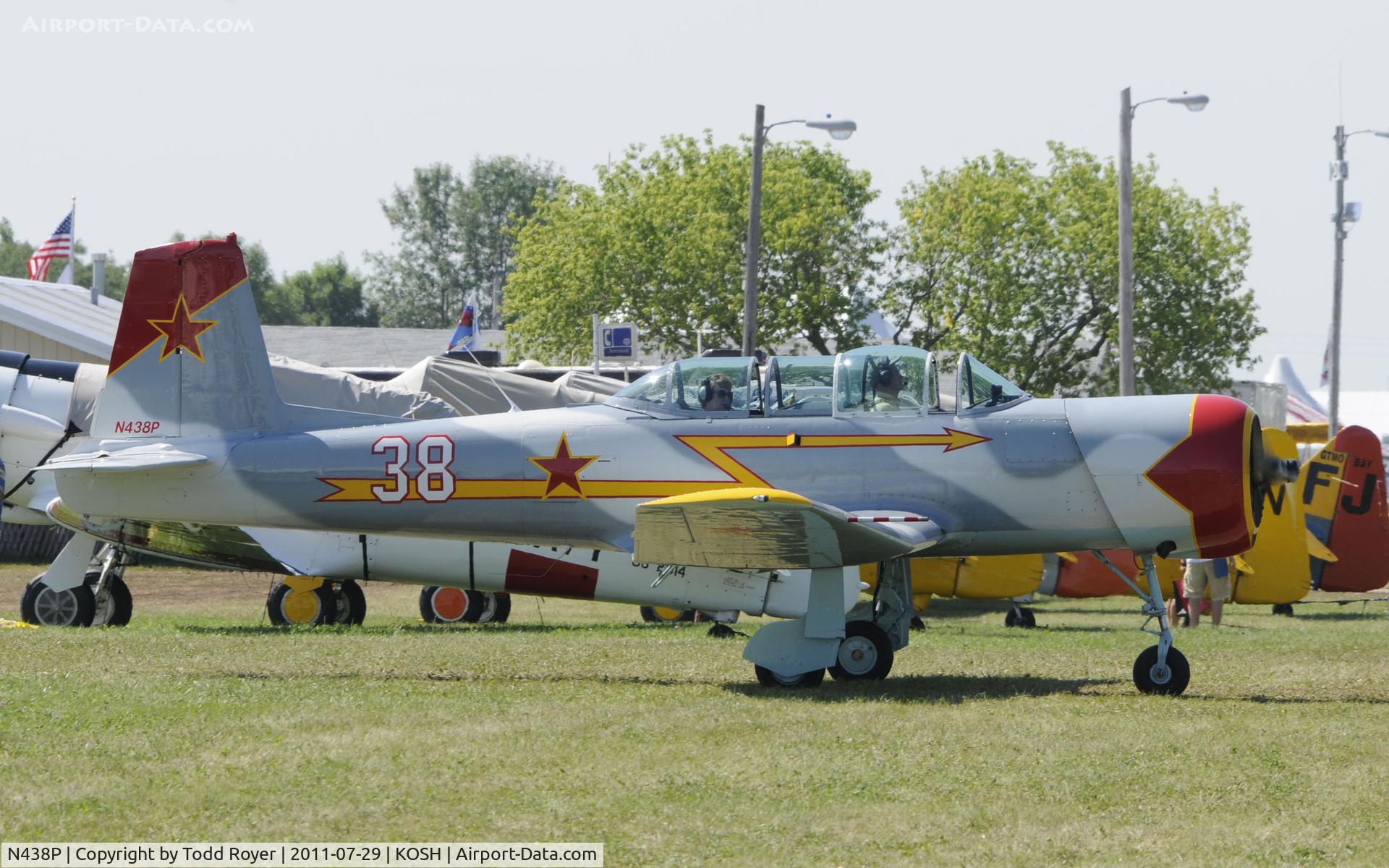 N438P, Nanchang CJ-6A C/N 4632017, AIRVENTURE 2011