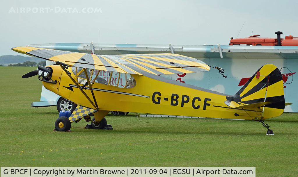 G-BPCF, 1940 Piper J3C-65 Cub Cub C/N 4532, SHOT AT DUXFORD