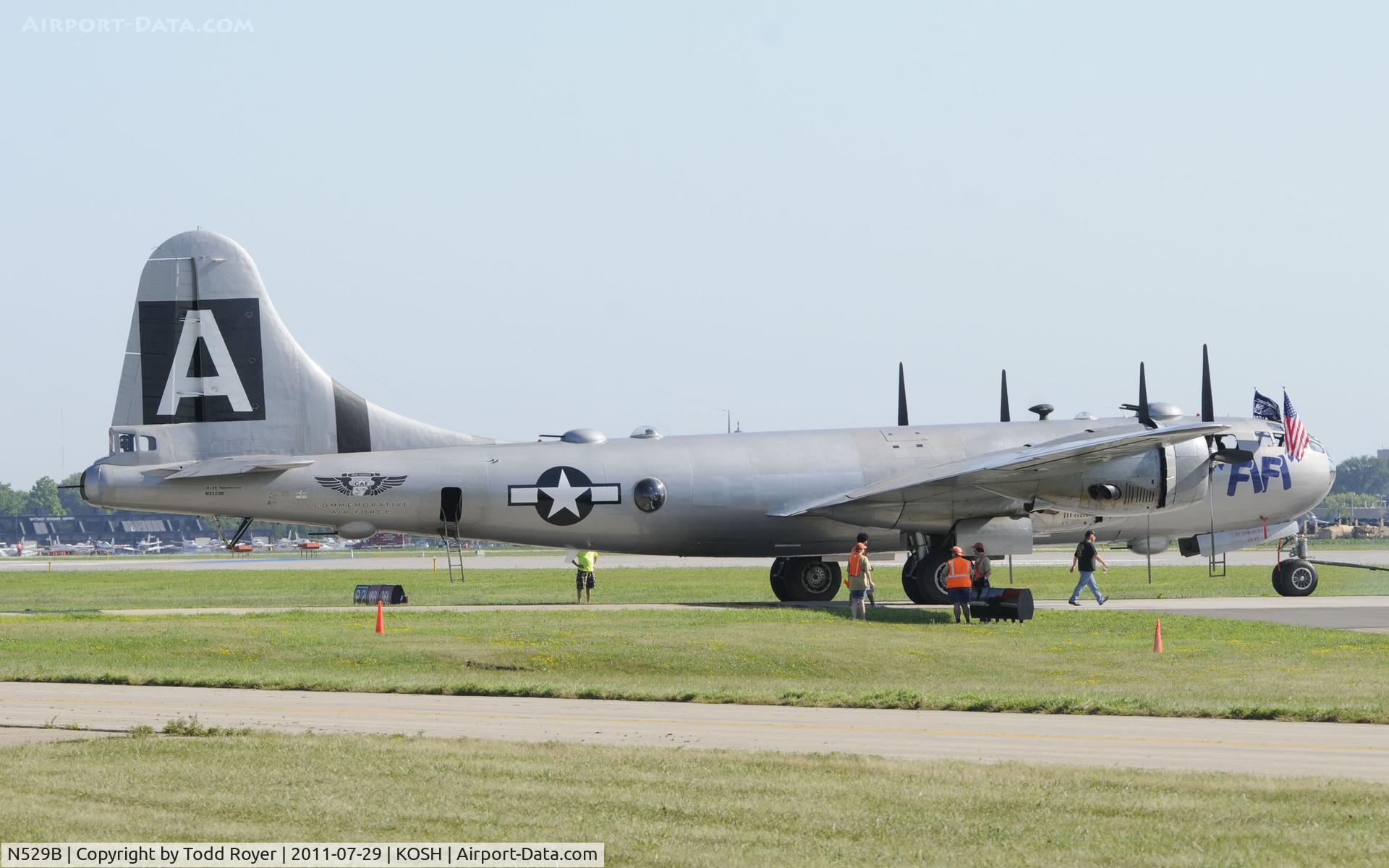 N529B, 1944 Boeing B-29A-60-BN Superfortress C/N 11547, AIRVENTURE 2011