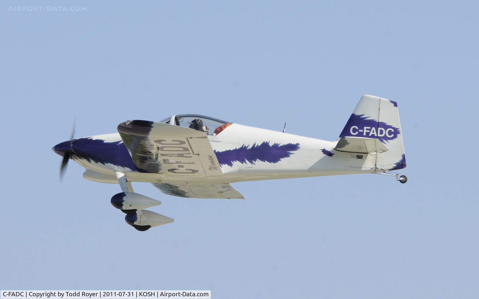 C-FADC, 2000 Vans RV-6 C/N 24872, AIRVENTURE 2011