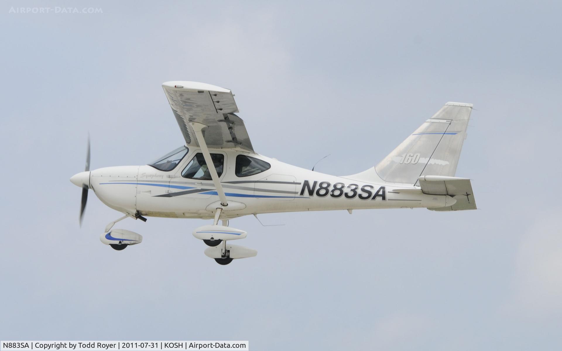 N883SA, OMF 100-160 Symphony C/N 0034, AIRVENTURE 2011