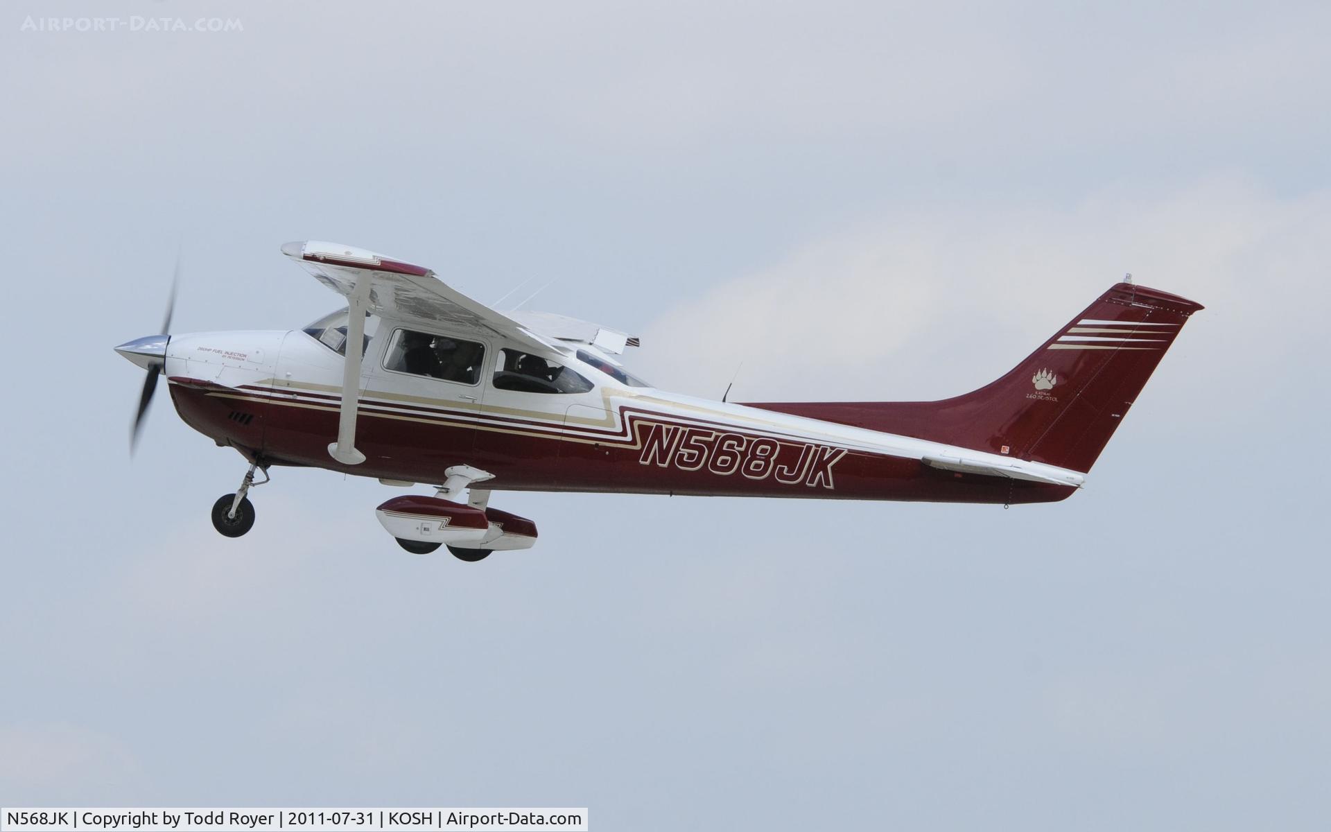N568JK, 1973 Cessna 182P Skylane C/N 18262340, AIRVENTURE 2011