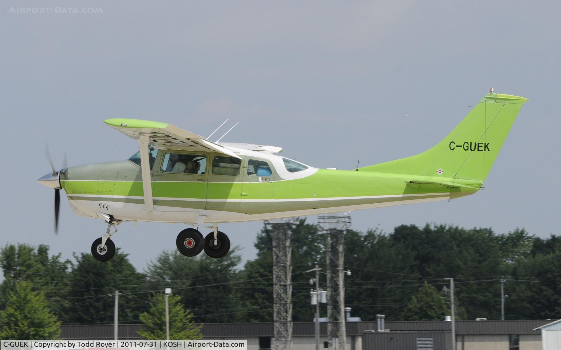 C-GUEK, Cessna P206D Super Skylane C/N P2060564, AIRVENTURE 2011
