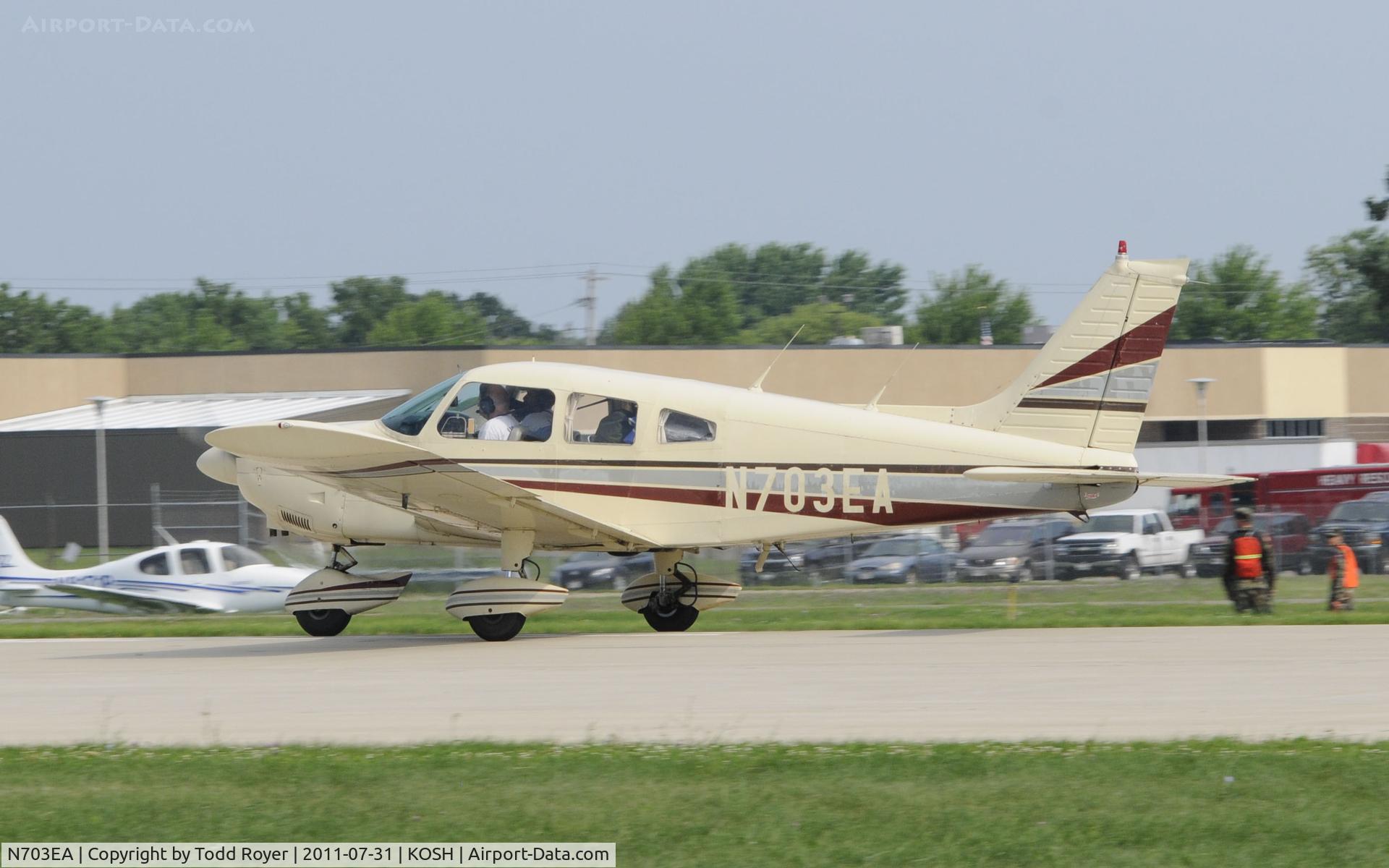 N703EA, 1973 Piper PA-28-180 Cherokee C/N 28-7405036, AIRVENTURE 2011
