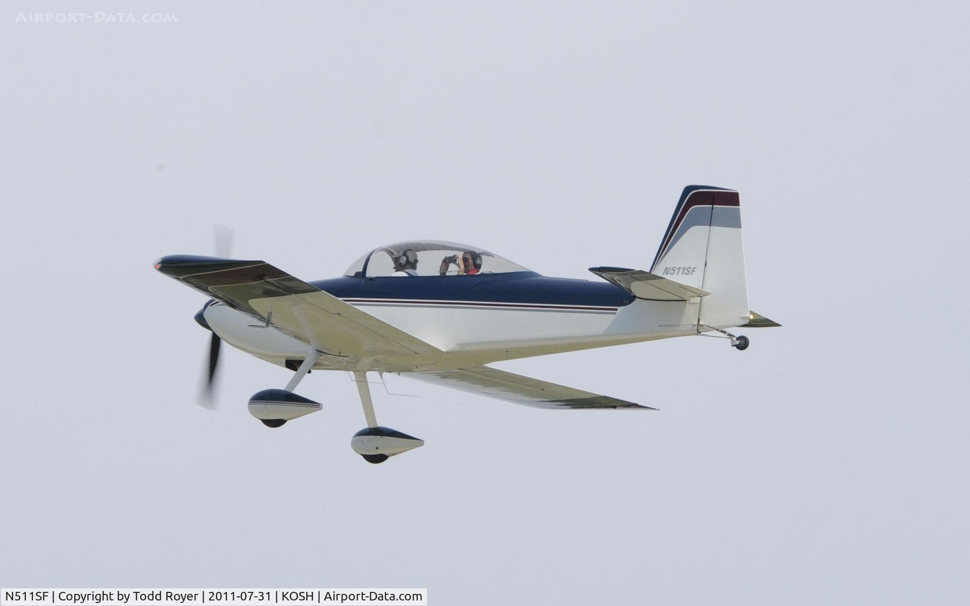 N511SF, 2002 Vans RV-8 C/N 81483, AIRVENTURE 2011