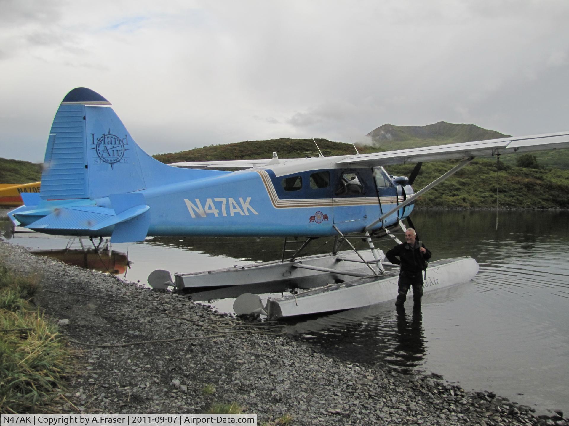 N47AK, 1953 De Havilland Canada Beaver DHC-2 C/N 726, Fraser Lake, Kodiak AK