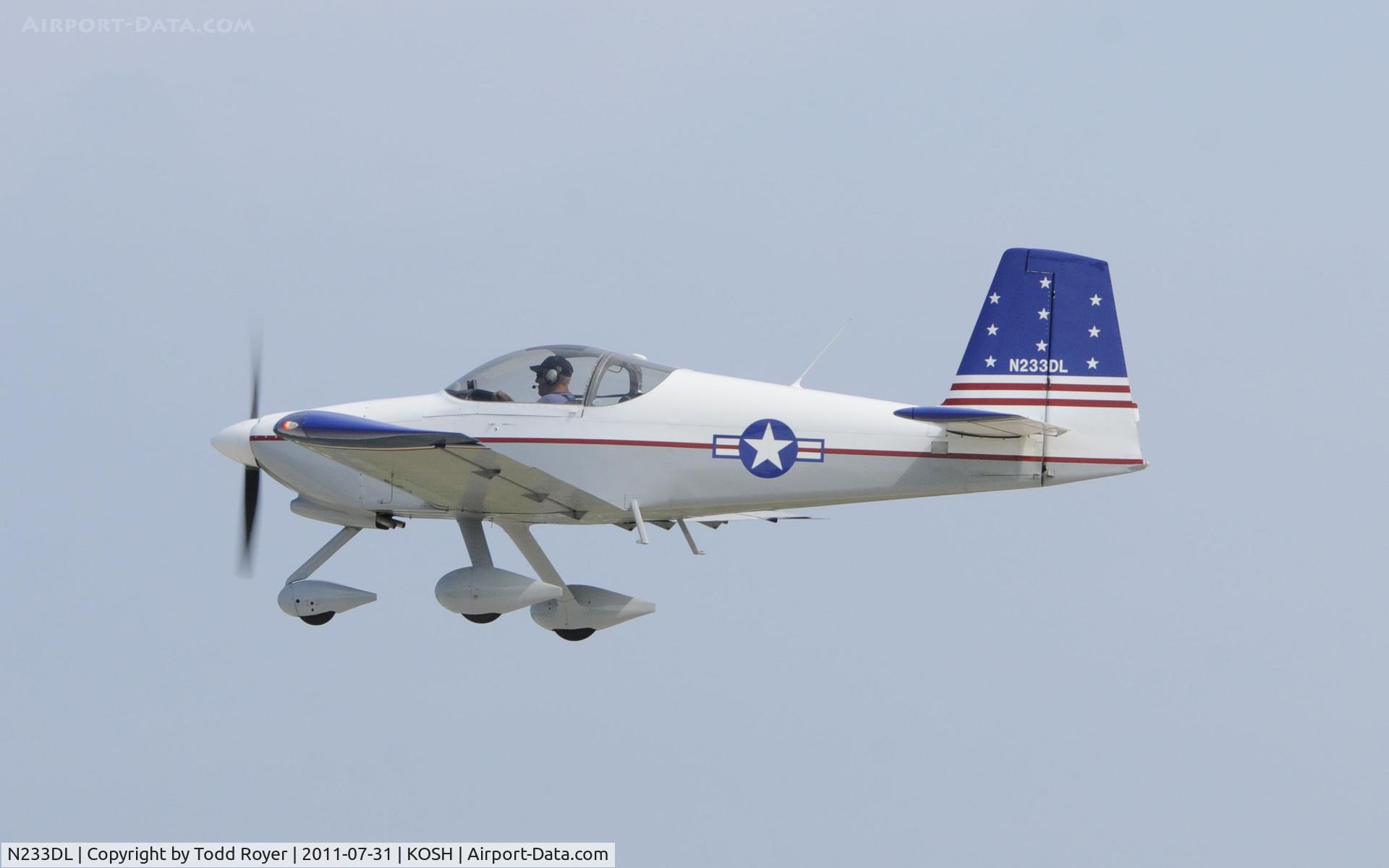 N233DL, Vans RV-9A C/N 90281, AIRVENTURE 2011