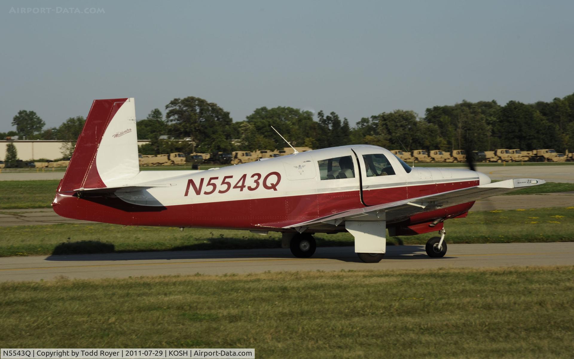 N5543Q, 1965 Mooney M20C Ranger C/N 2960, AIRVENTURE 2011