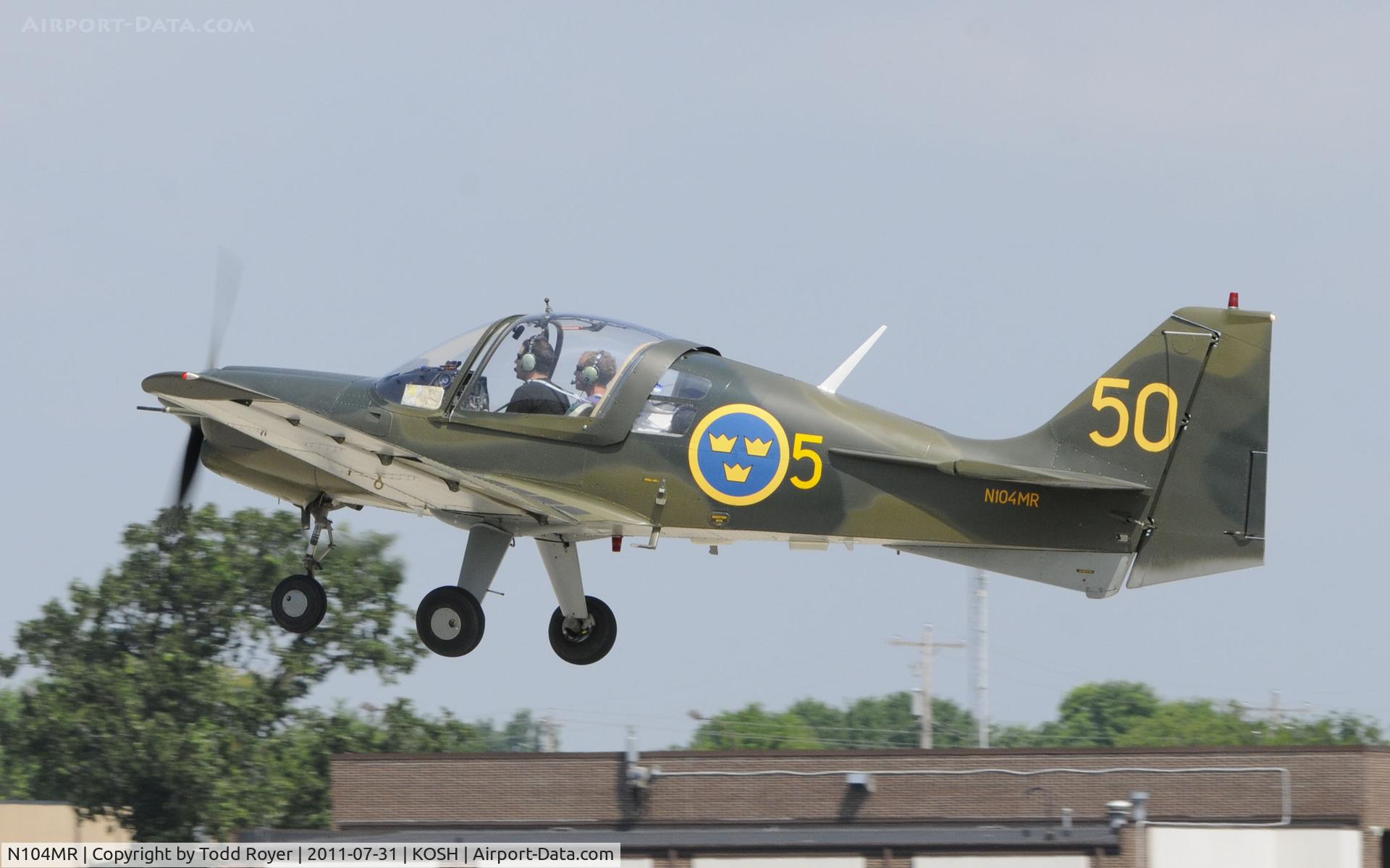 N104MR, Scottish Aviation Bulldog Series 100 Model 101 C/N 165, AIRVENUTRE 2011