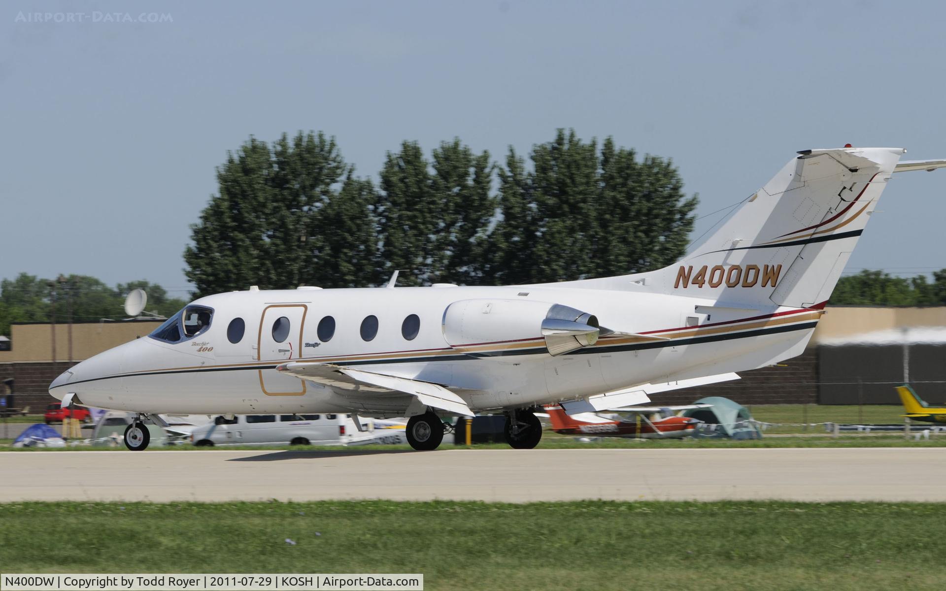 N400DW, 1988 Beech 400 Beechjet C/N RJ-40, AIRVENTURE 2011