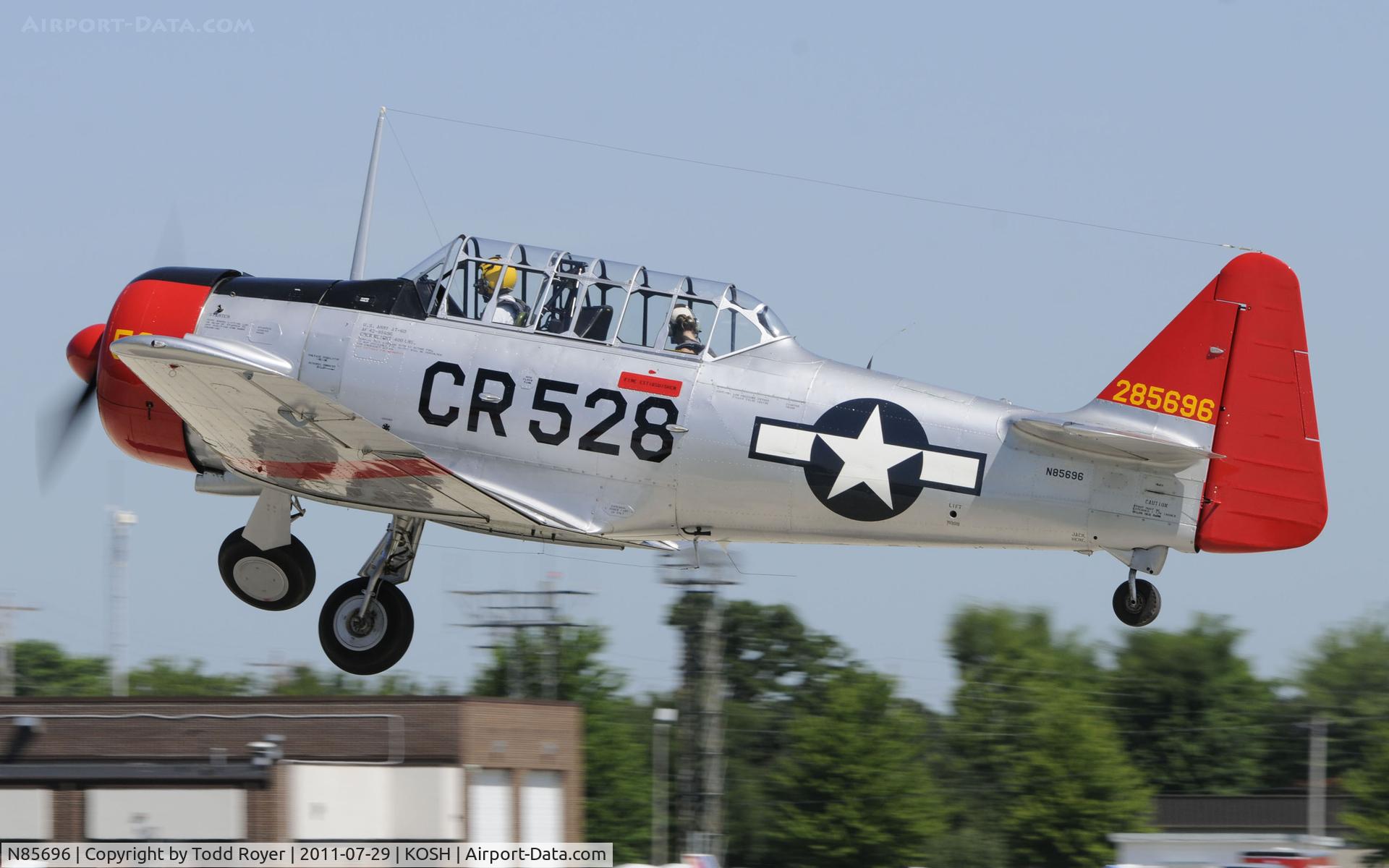 N85696, 1942 North American AT-6D C/N 42-85696, AIRVENTURE 2011