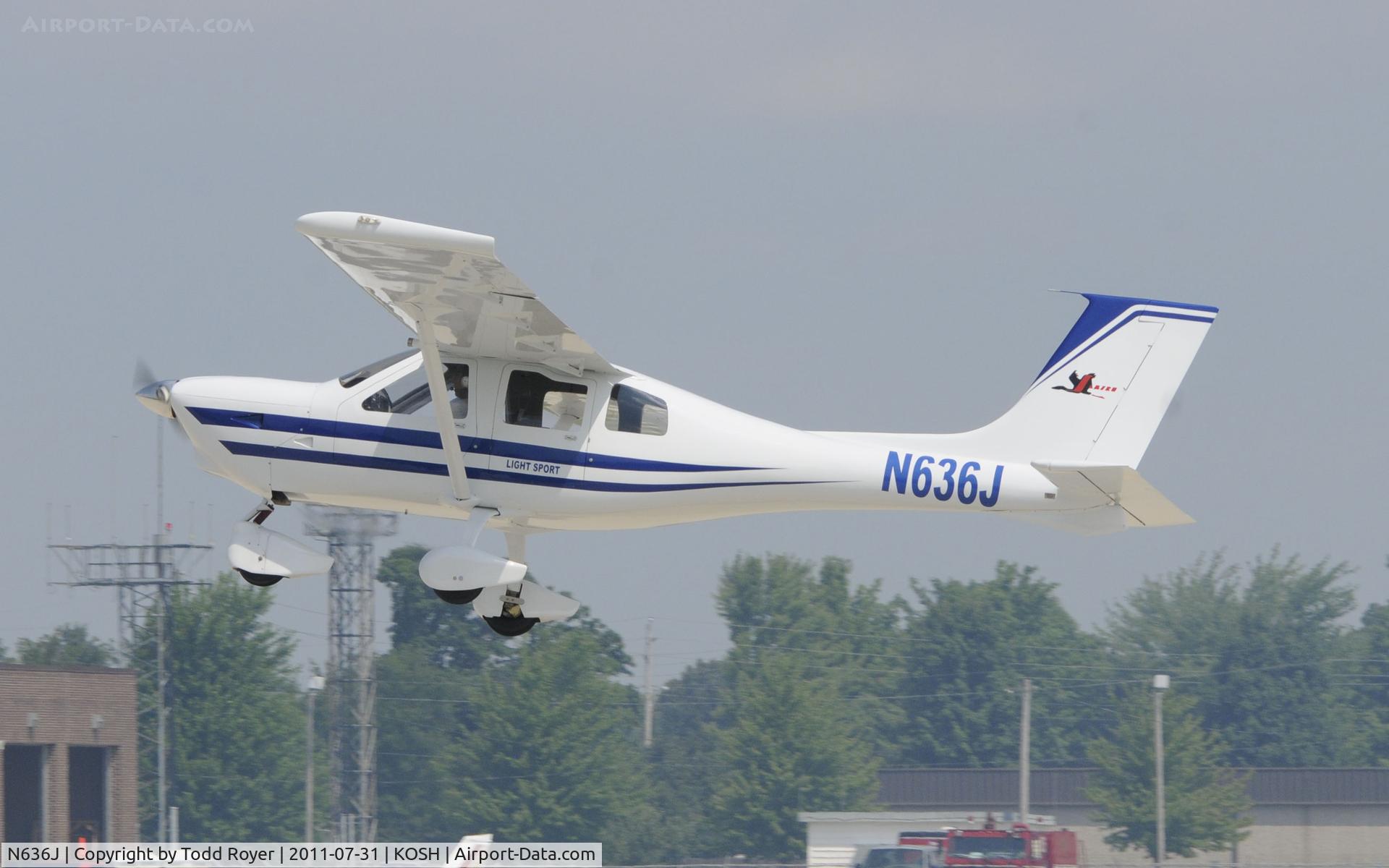 N636J, 2008 Jabiru J250-SP C/N 521, AIRVENTURE 2011