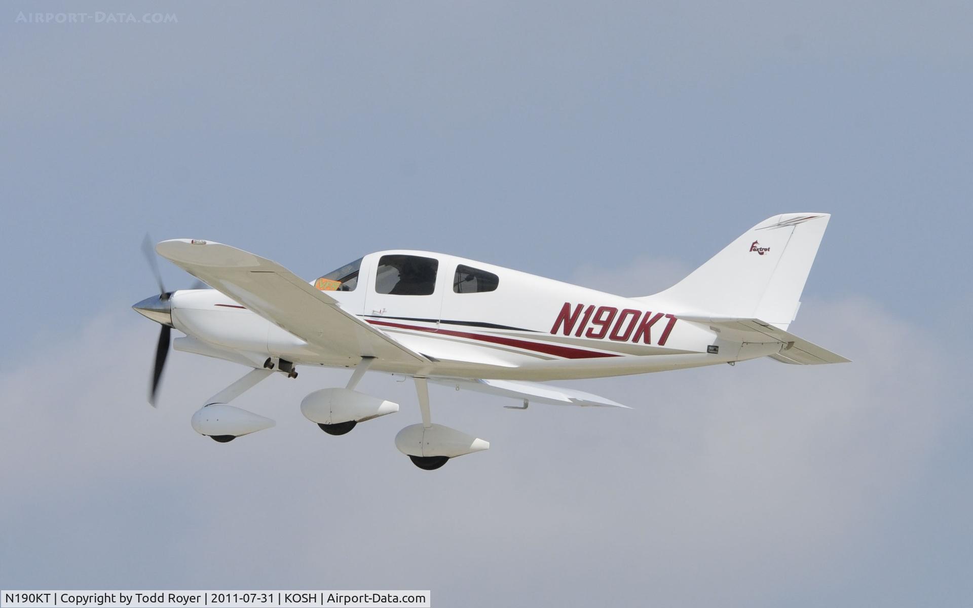 N190KT, 2003 Team Tango Foxtrot C/N F003, AIRVENTURE 2011
