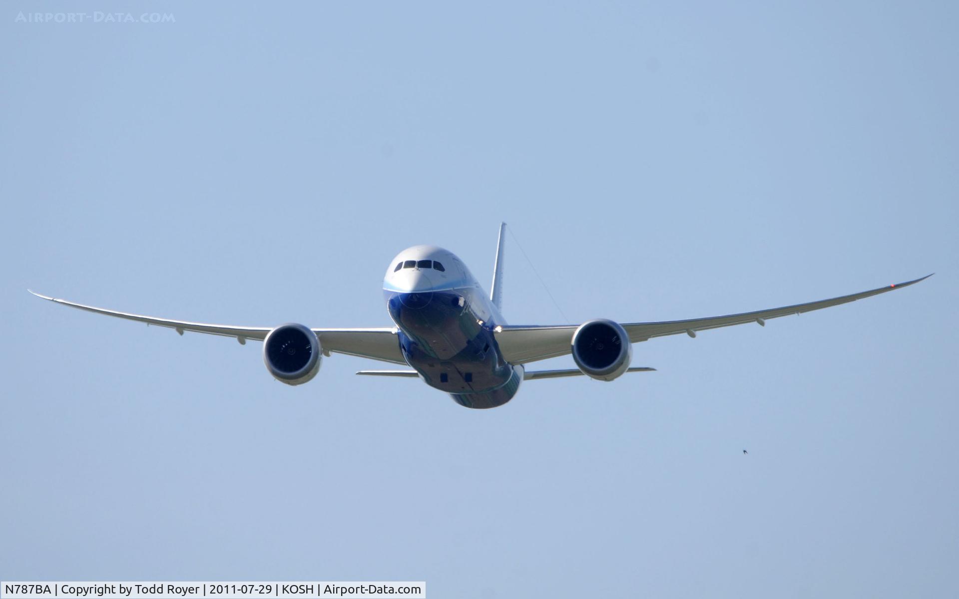 N787BA, 2009 Boeing 787-8 Dreamliner C/N 40690, AIRVENTURE 2011