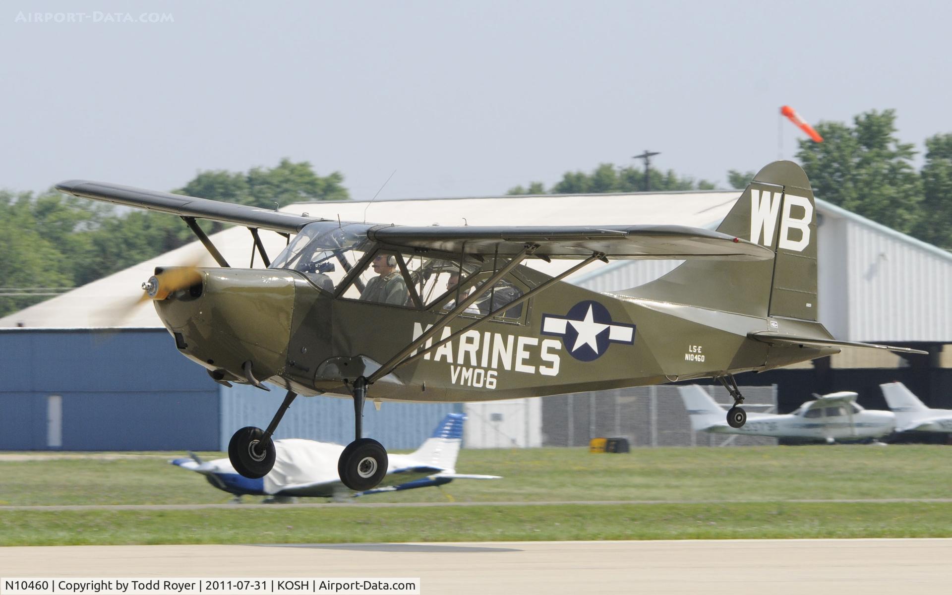 N10460, Stinson L-5E Sentinel C/N 44-03957, AIRVENTURE 2011
