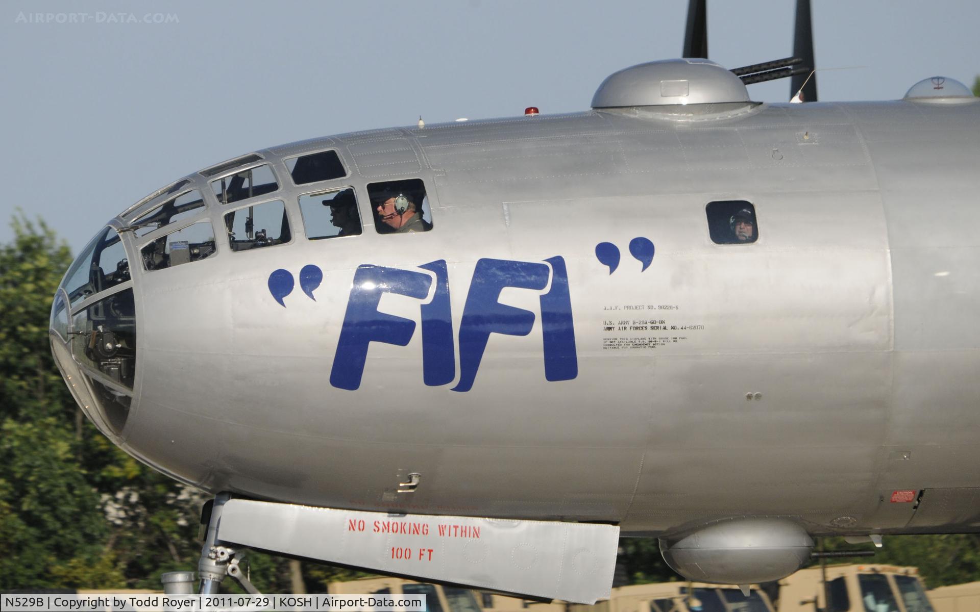 N529B, 1944 Boeing B-29A-60-BN Superfortress C/N 11547, AIRVENTURE 2011