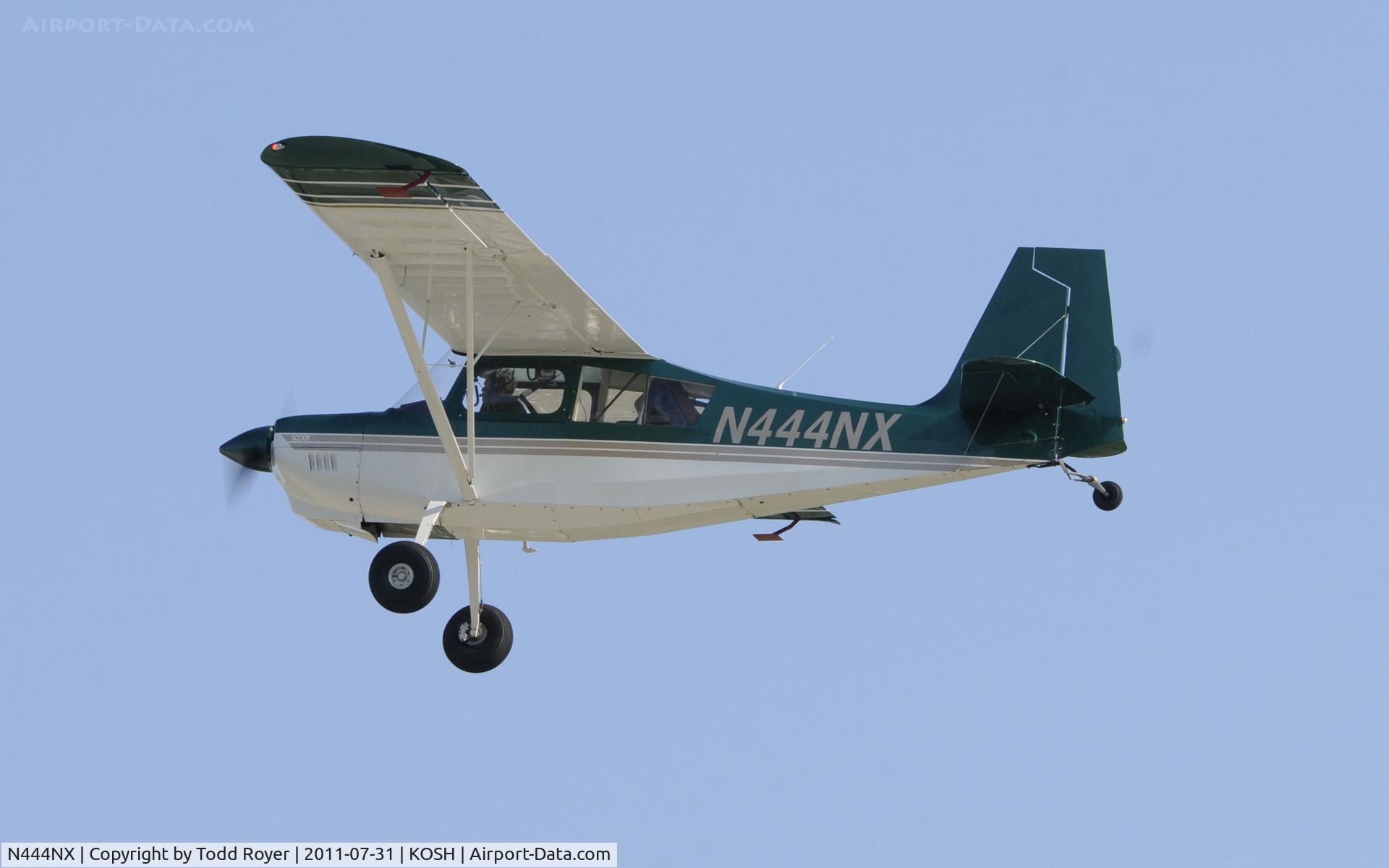 N444NX, American Champion 8GCBC Scout C/N 419-2000, AIRVENTURE 2011