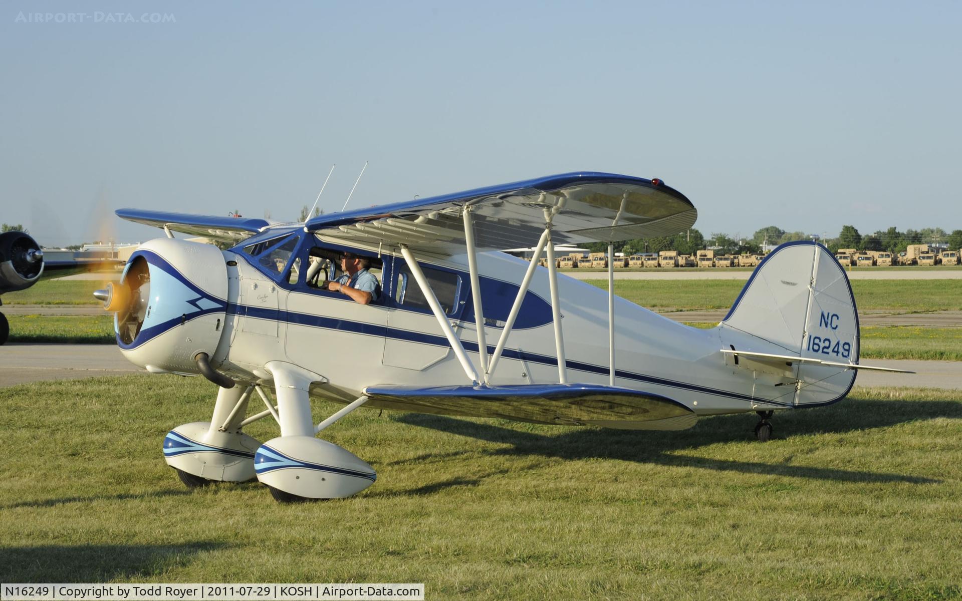 N16249, 1936 Waco YKS-6 C/N 4466, AIRVENTURE 2011