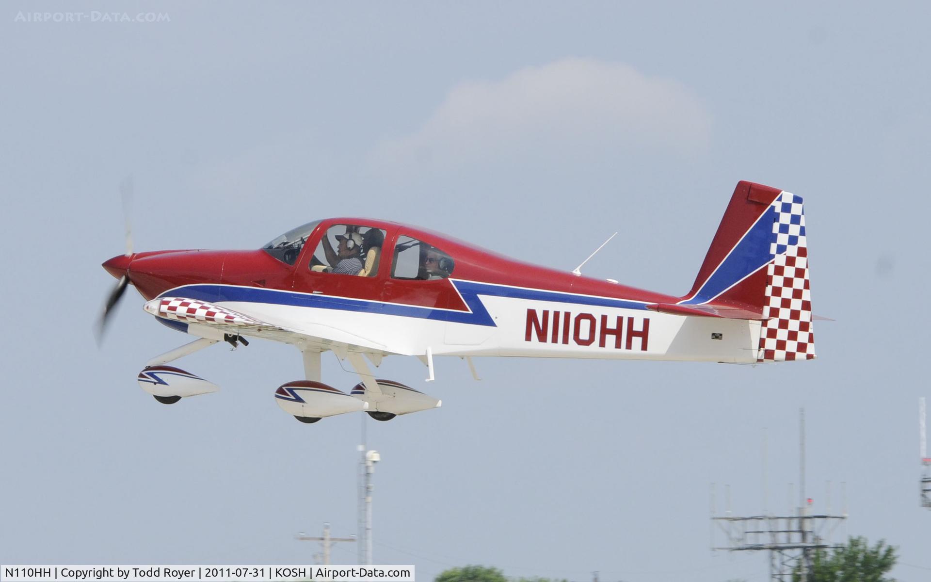 N110HH, Vans RV-10 C/N 40365, AIRVENTURE 2011