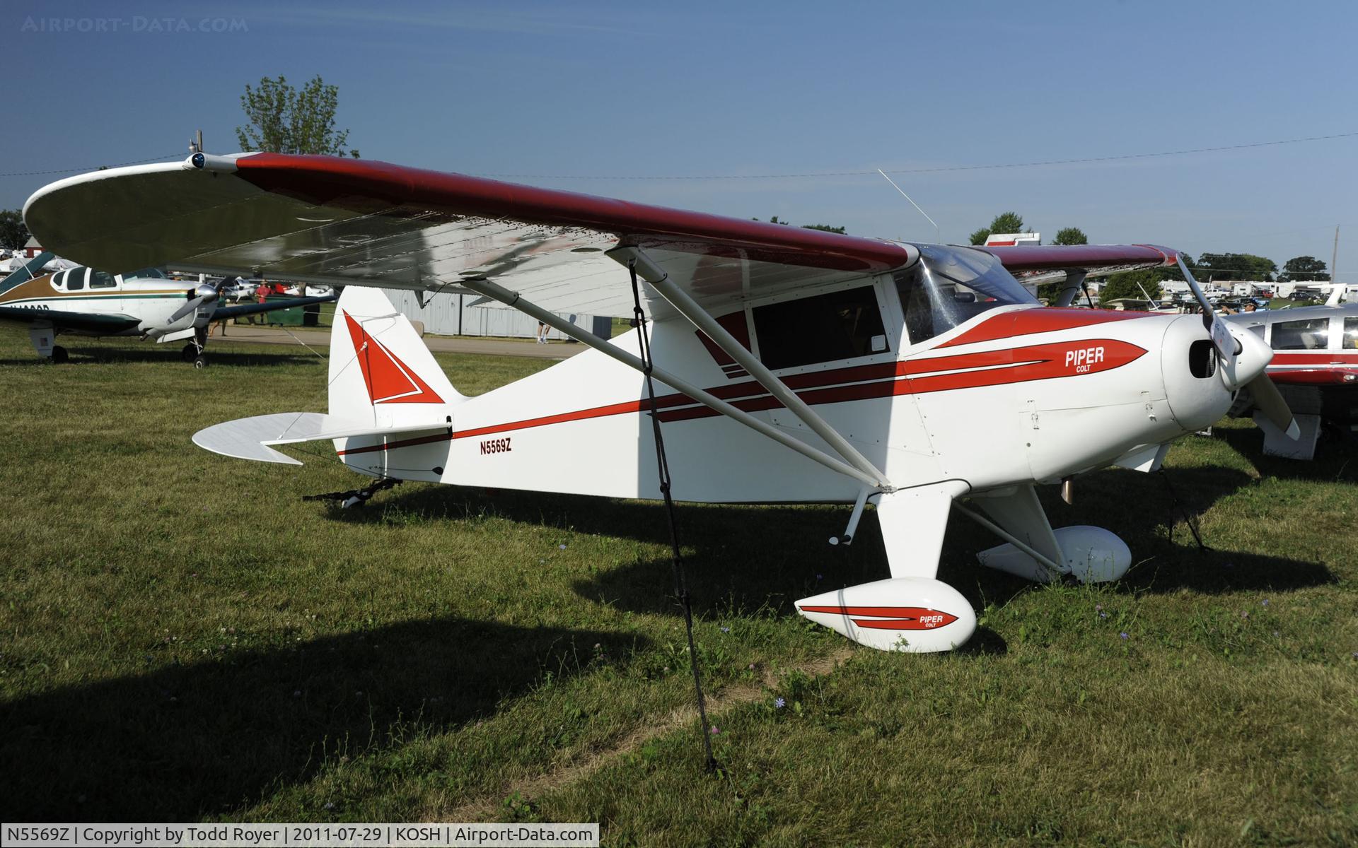 N5569Z, 1962 Piper PA-22-108 Colt C/N 22-9273, AIRVENTURE 2011