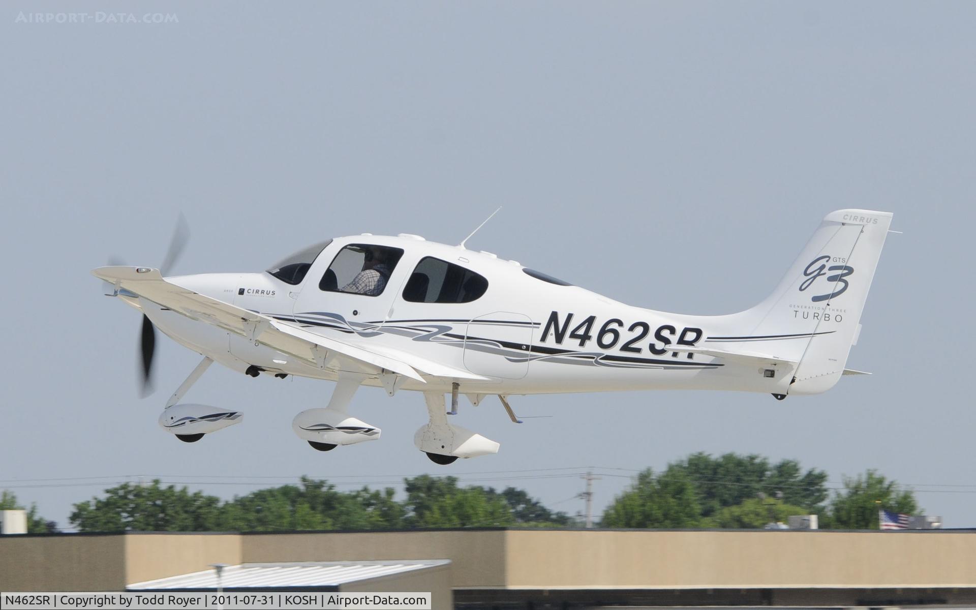 N462SR, 2007 Cirrus SR22 C/N 2495, AIRVENTURE 2011