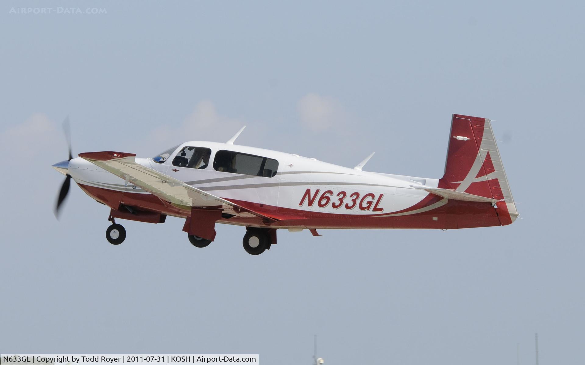 N633GL, 2007 Mooney M20TN Acclaim C/N 31-0070, AIRVENTURE 2011