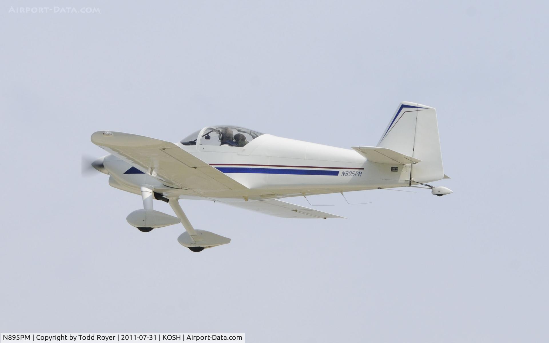 N895PM, Vans RV-6 C/N 24324, AIRVENTURE 2011