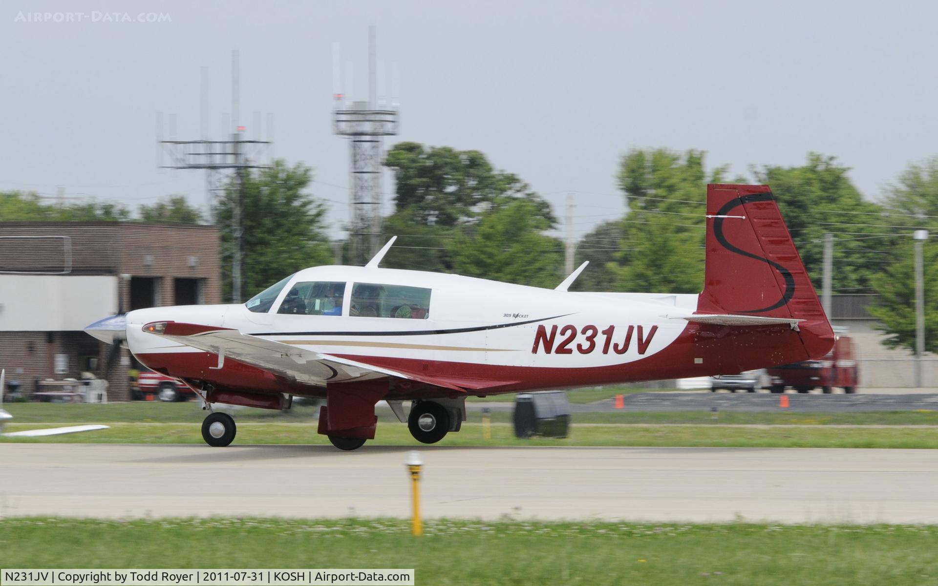 N231JV, 1979 Mooney M20K C/N 25-0279, AIRVENTURE 2011