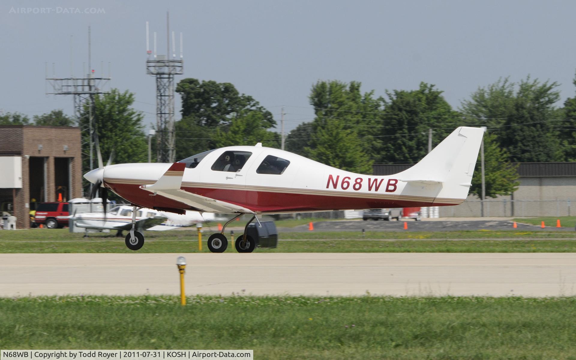 N68WB, 2003 Lancair IV-P C/N LIV-341, AIRVENTURE 2011