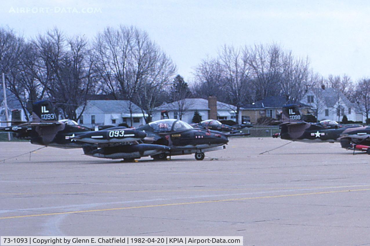 73-1093, 1973 Cessna OA-37B Dragonfly C/N 43492, On the Air National Guard Ramp