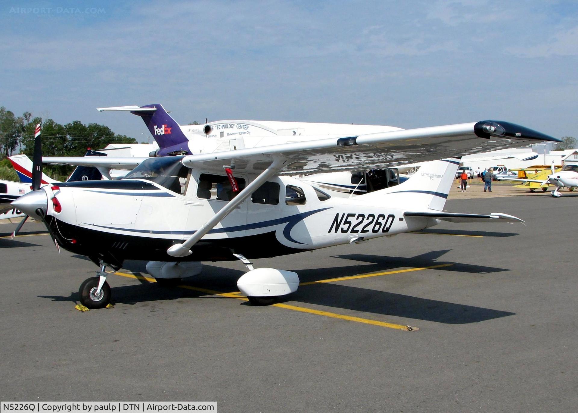 N5226Q, Cessna T206H Turbo Stationair C/N T20608917, At Downtown Shreveport.