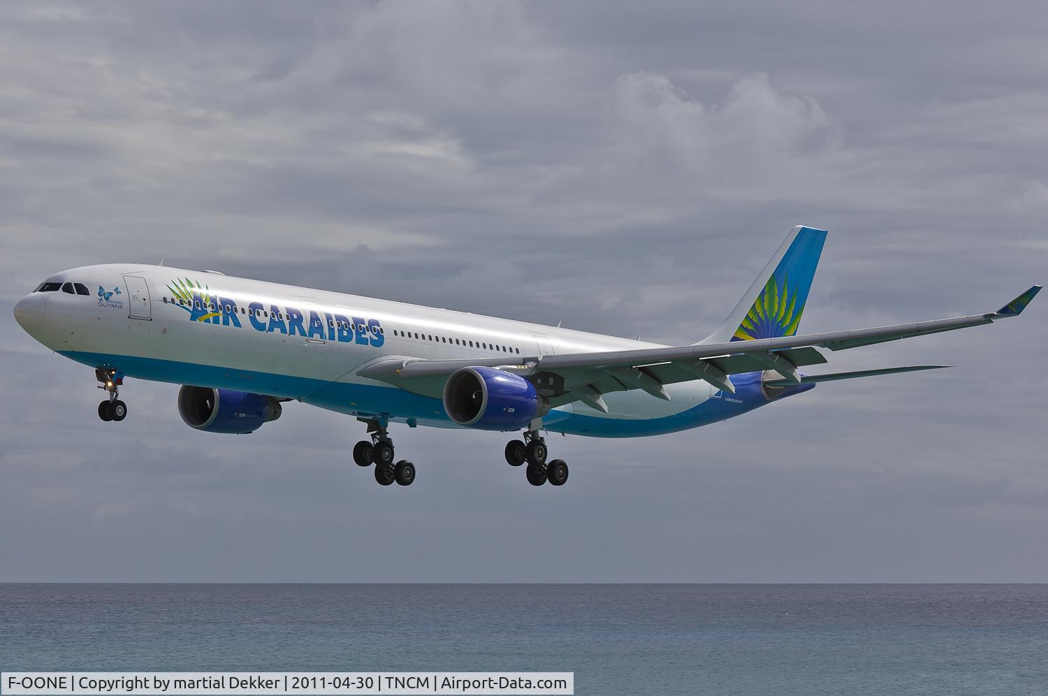 F-OONE, 2008 Airbus A330-323E C/N 965, landing