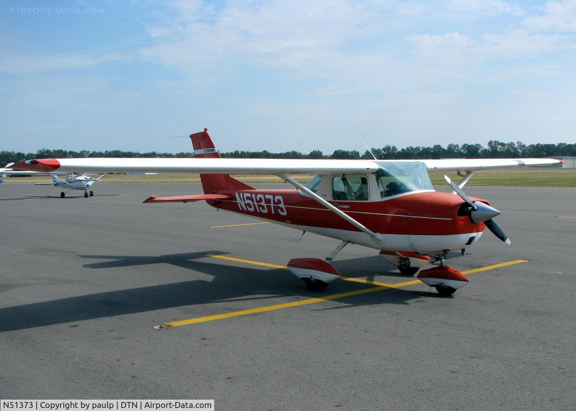 N51373, 1968 Cessna 150J C/N 15069959, At Downtown Shreveport.