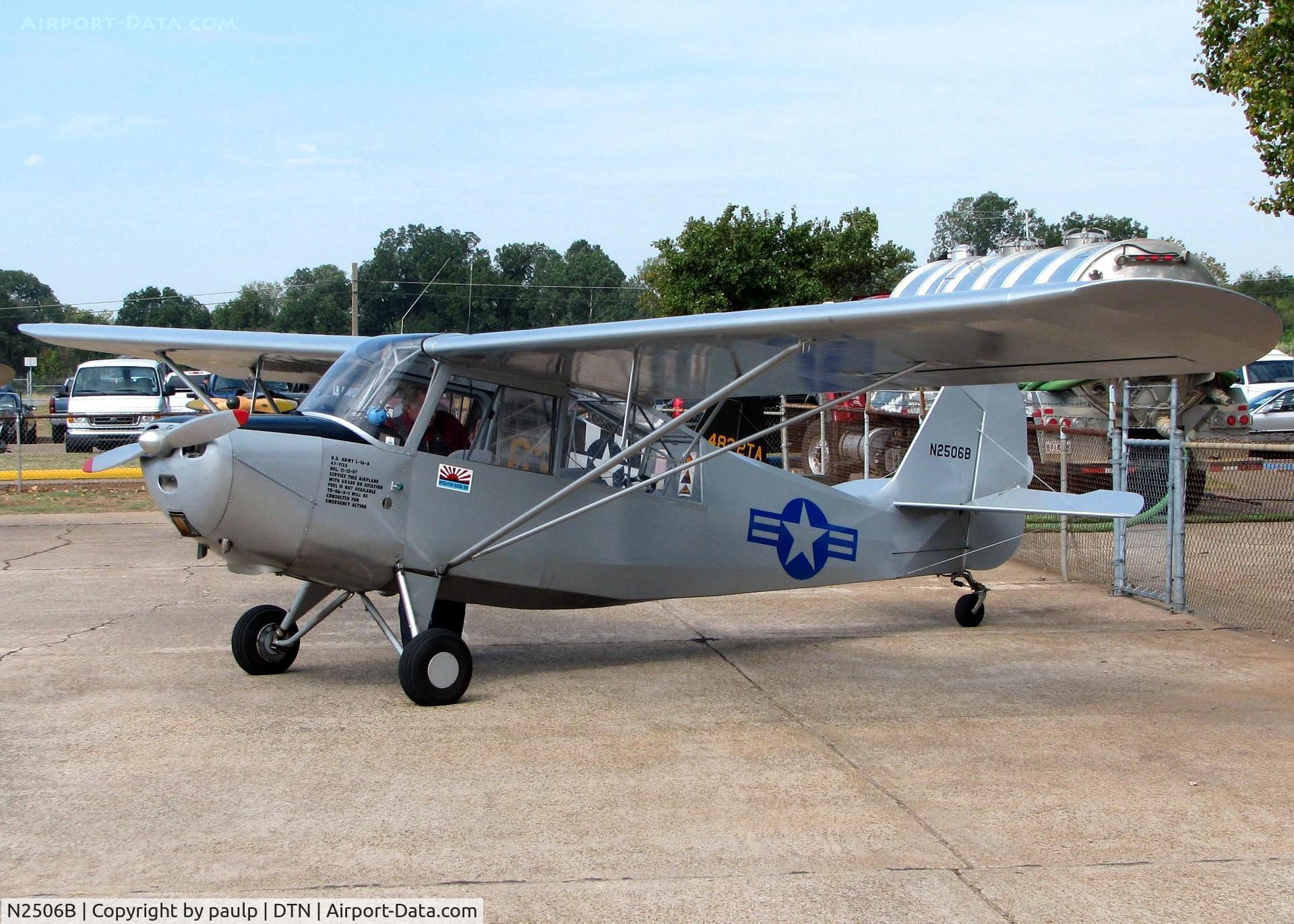 N2506B, 1947 Aeronca 7BCM C/N 47-1135, At Downtown Shreveport.