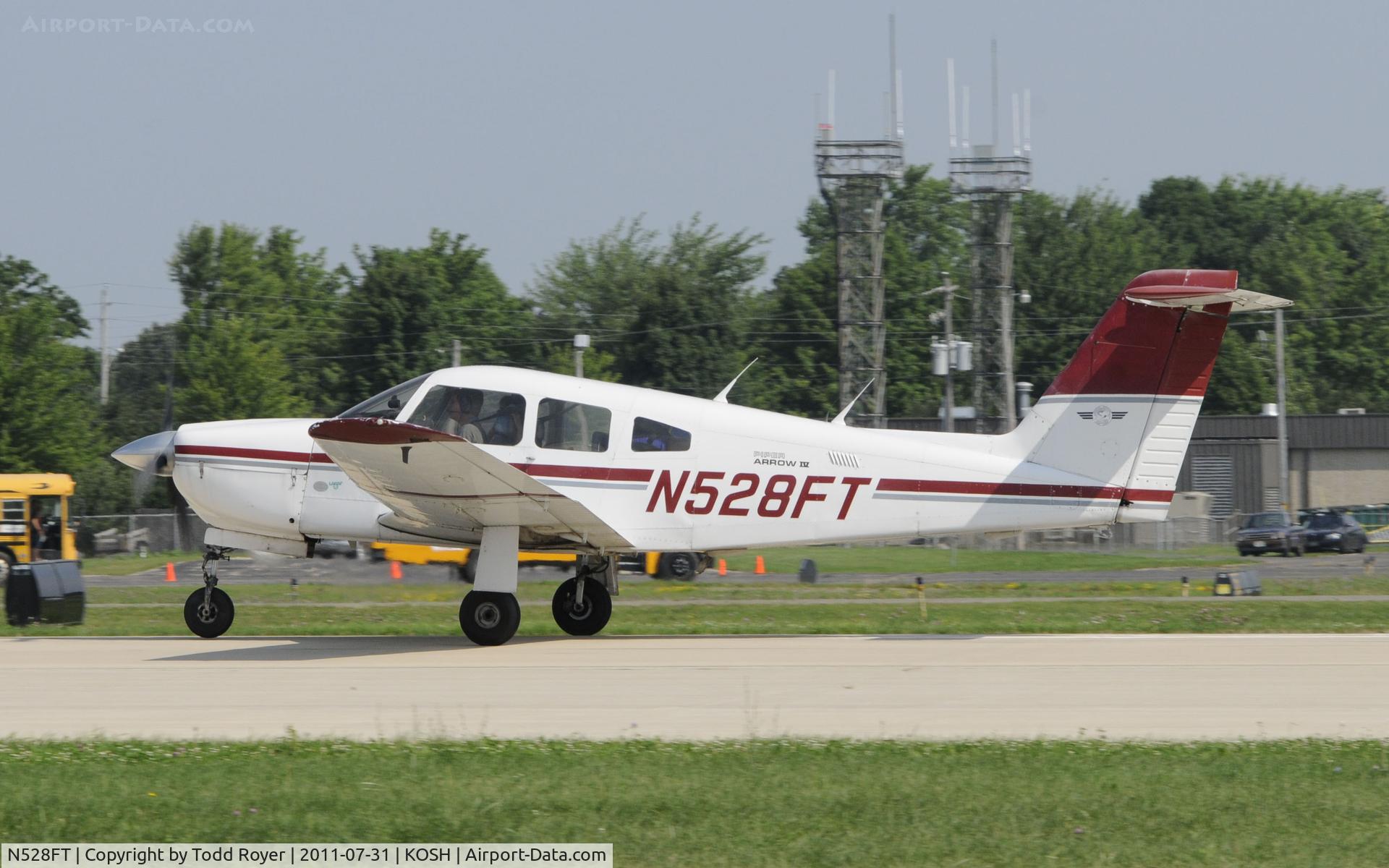 N528FT, 1982 Piper PA-28RT-201 Arrow IV C/N 28R-8218022, AIRVENTURE 2011