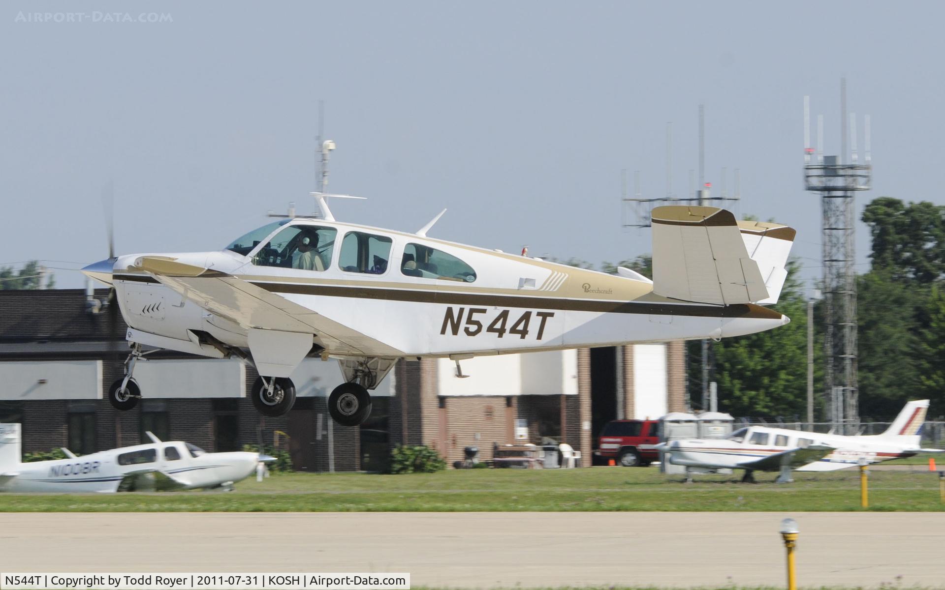 N544T, 1961 Beech N35 Bonanza C/N D-6729, AIRVENTURE 2011