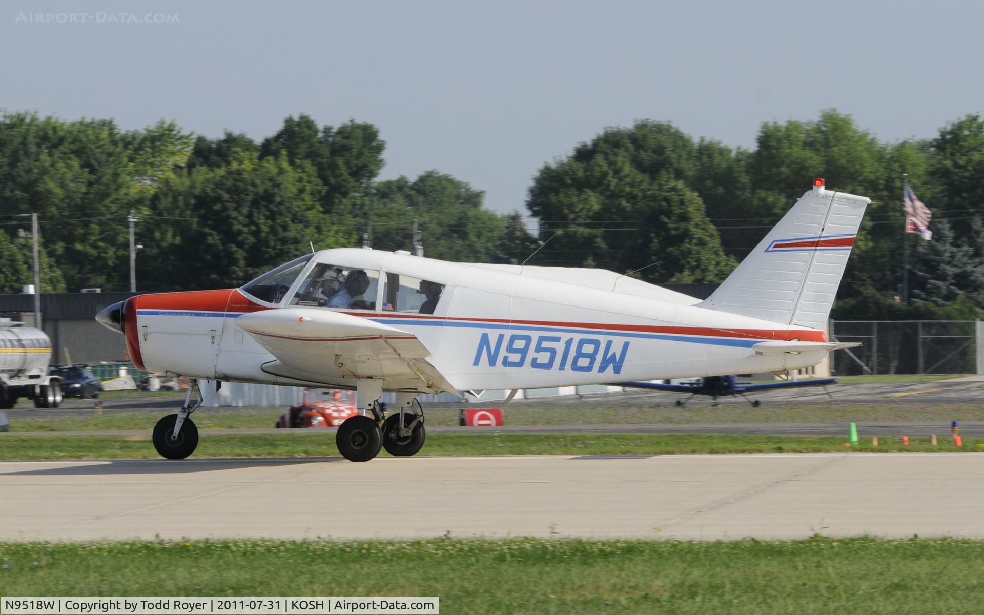 N9518W, 1967 Piper PA-28-140 Cherokee Cruiser C/N 28-22944, AIRVENTURE 2011
