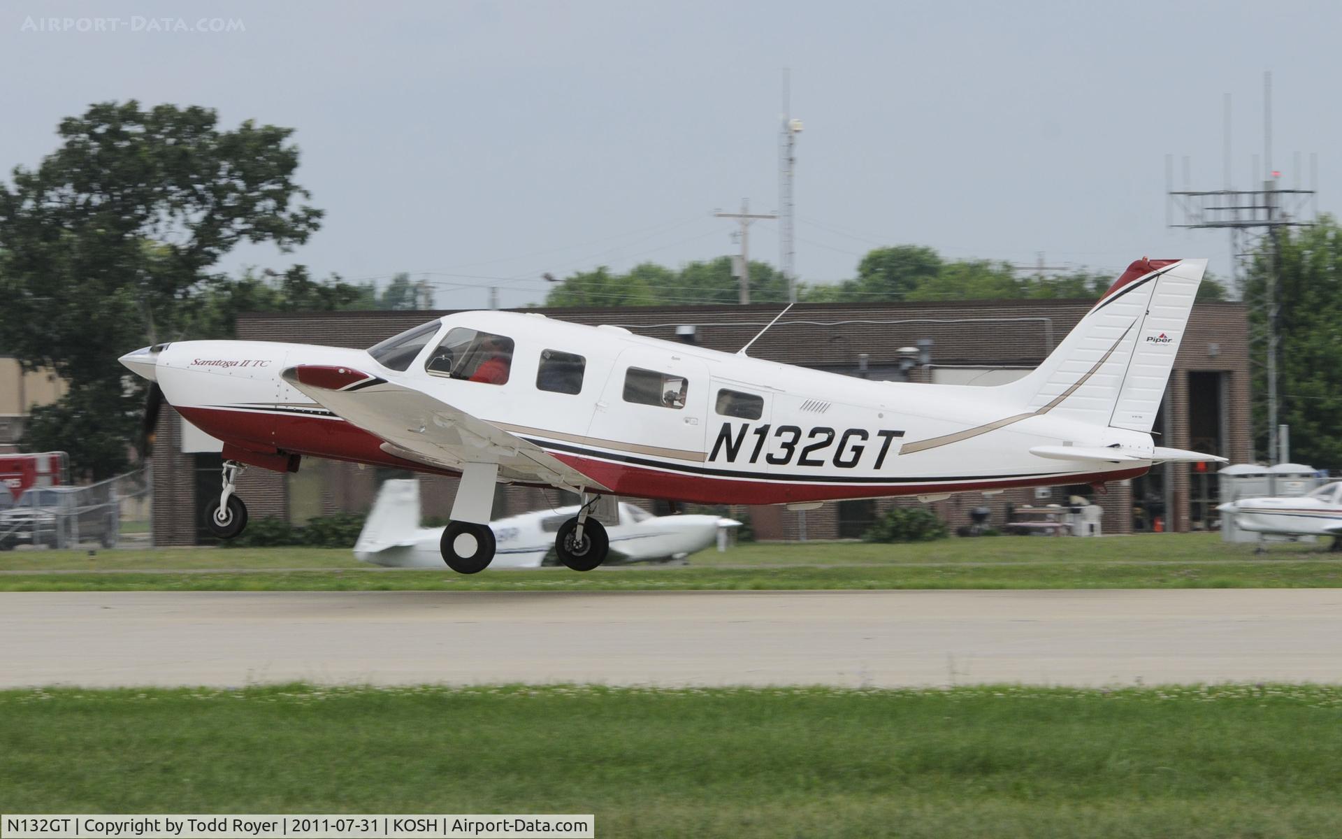 N132GT, 2007 Piper PA-32R-301T Turbo Saratoga C/N 3257447, AIRVENTURE 2011