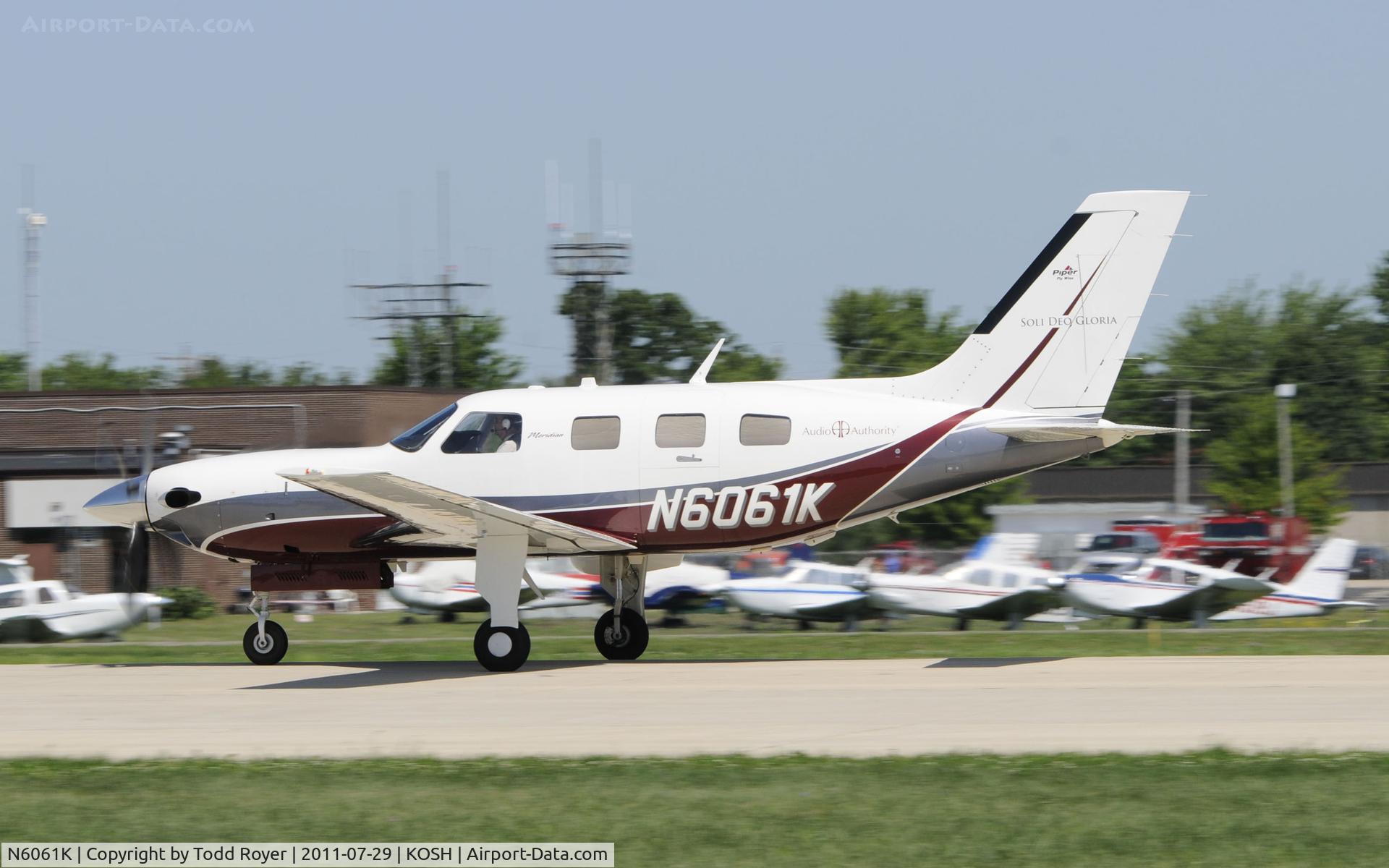 N6061K, 2008 Piper PA-46-500TP Malibu Meridian C/N 4697374, AIRVENTURE 2011