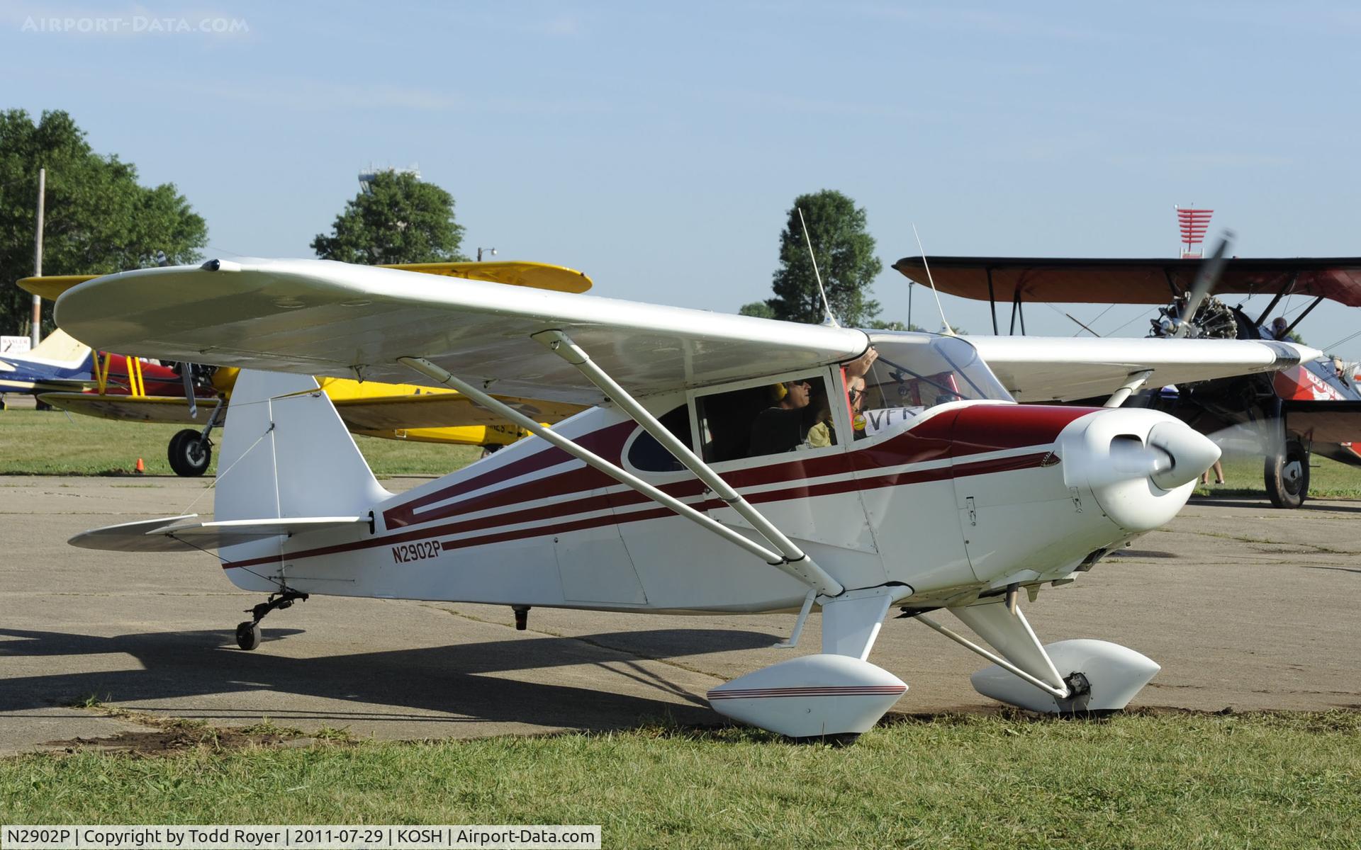 N2902P, 1955 Piper PA-22-150 C/N 22-3168, AIRVENTURE 2011