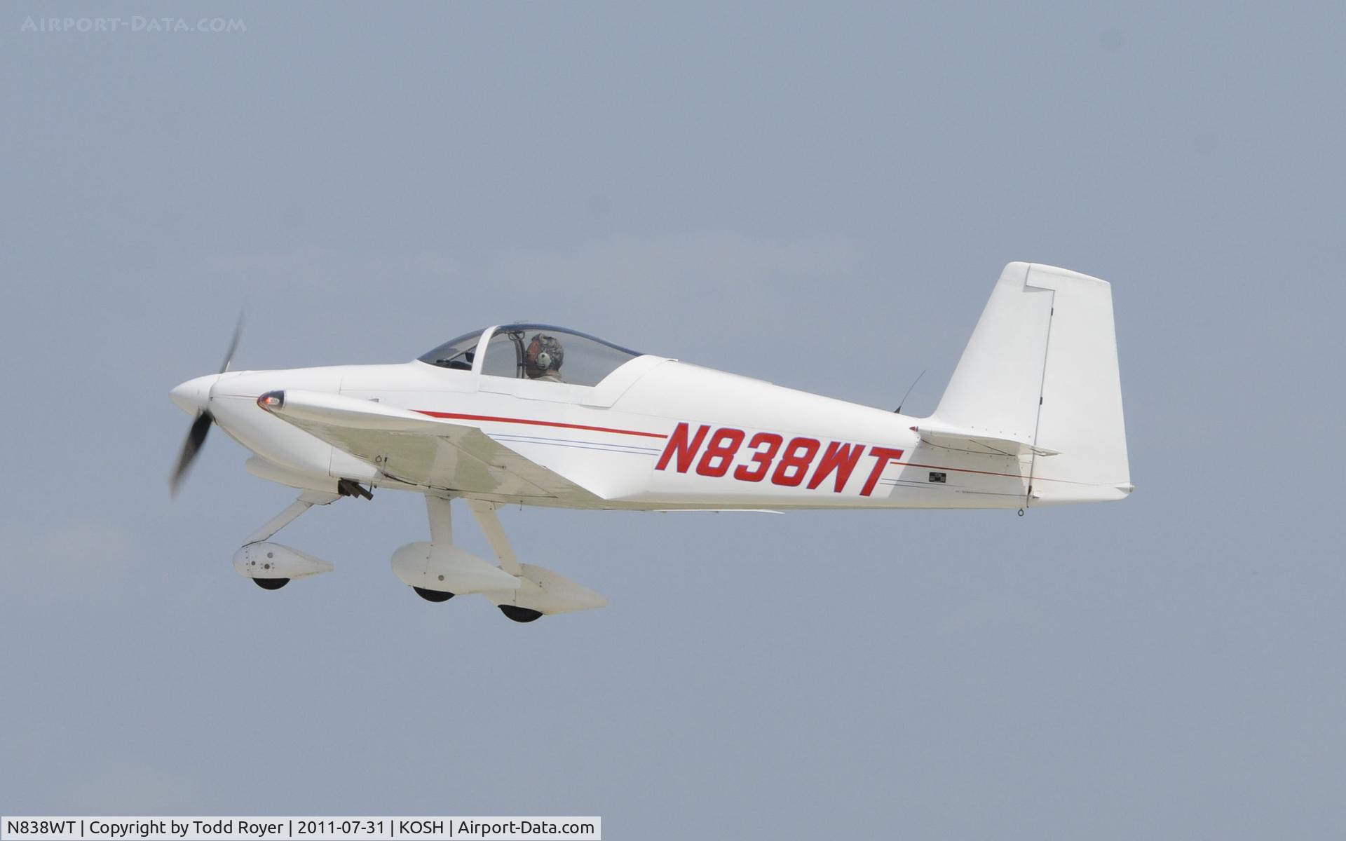 N838WT, 2005 Vans RV-7A C/N 70556, AIRVENTURE 2011