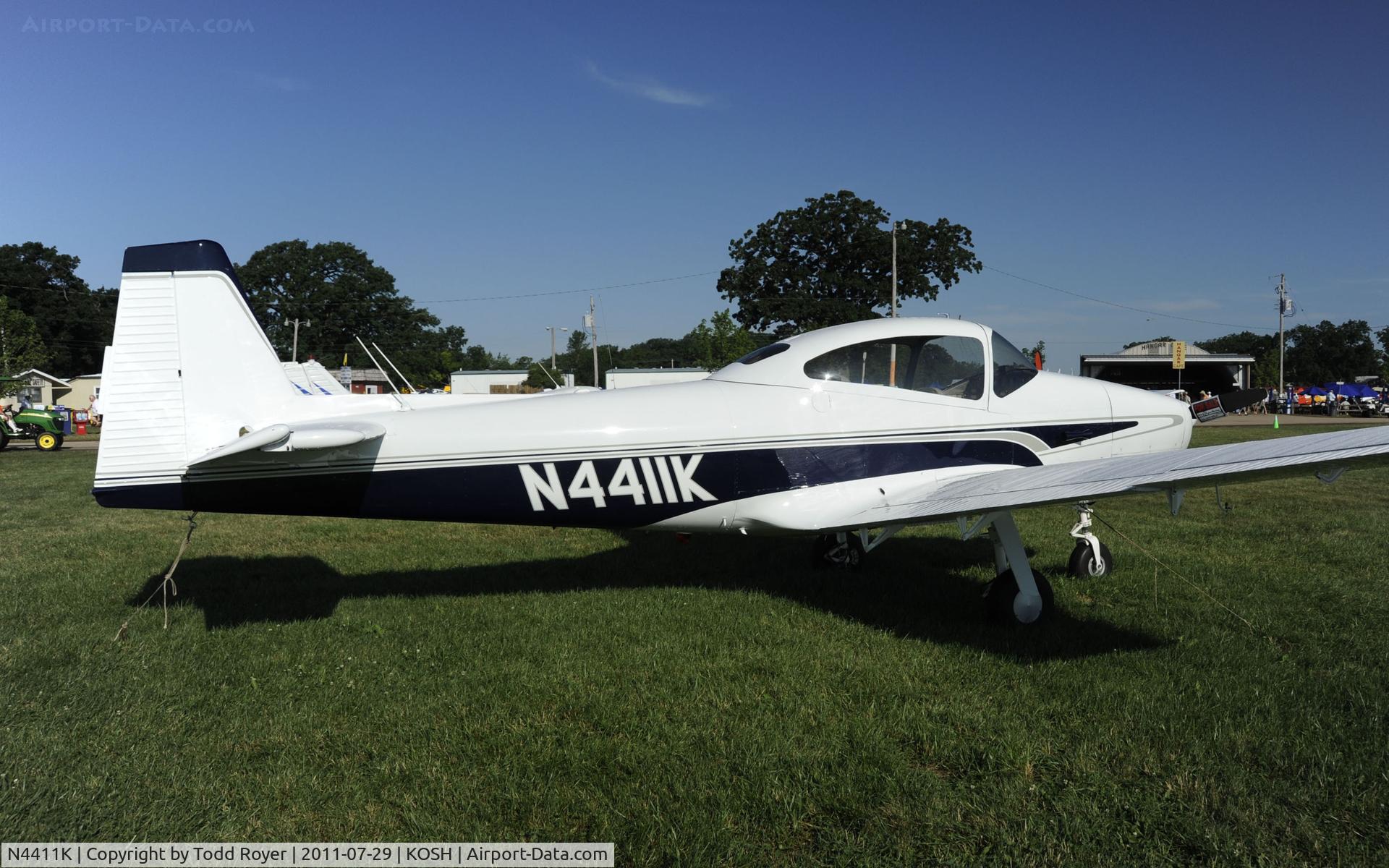 N4411K, 1948 Ryan Navion C/N NAV-4-1411, AIRVENTURE 2011