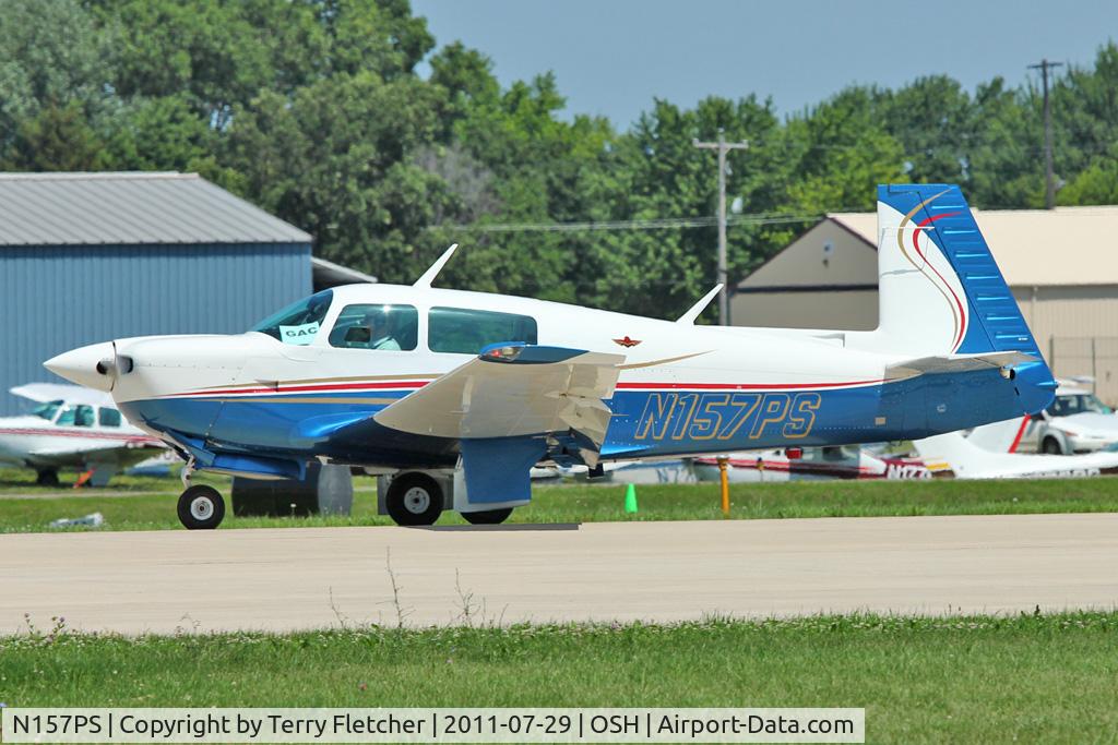 N157PS, 1980 Mooney M20J 201 C/N 24-1059, At 2011 Oshkosh